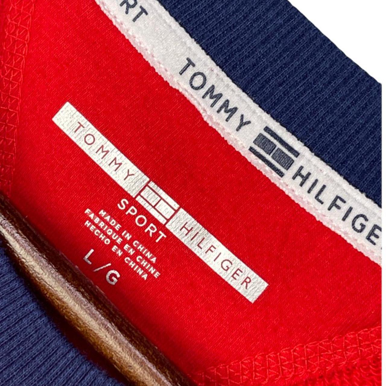 Tommy Hilfiger Men's Red T-shirt | Depop