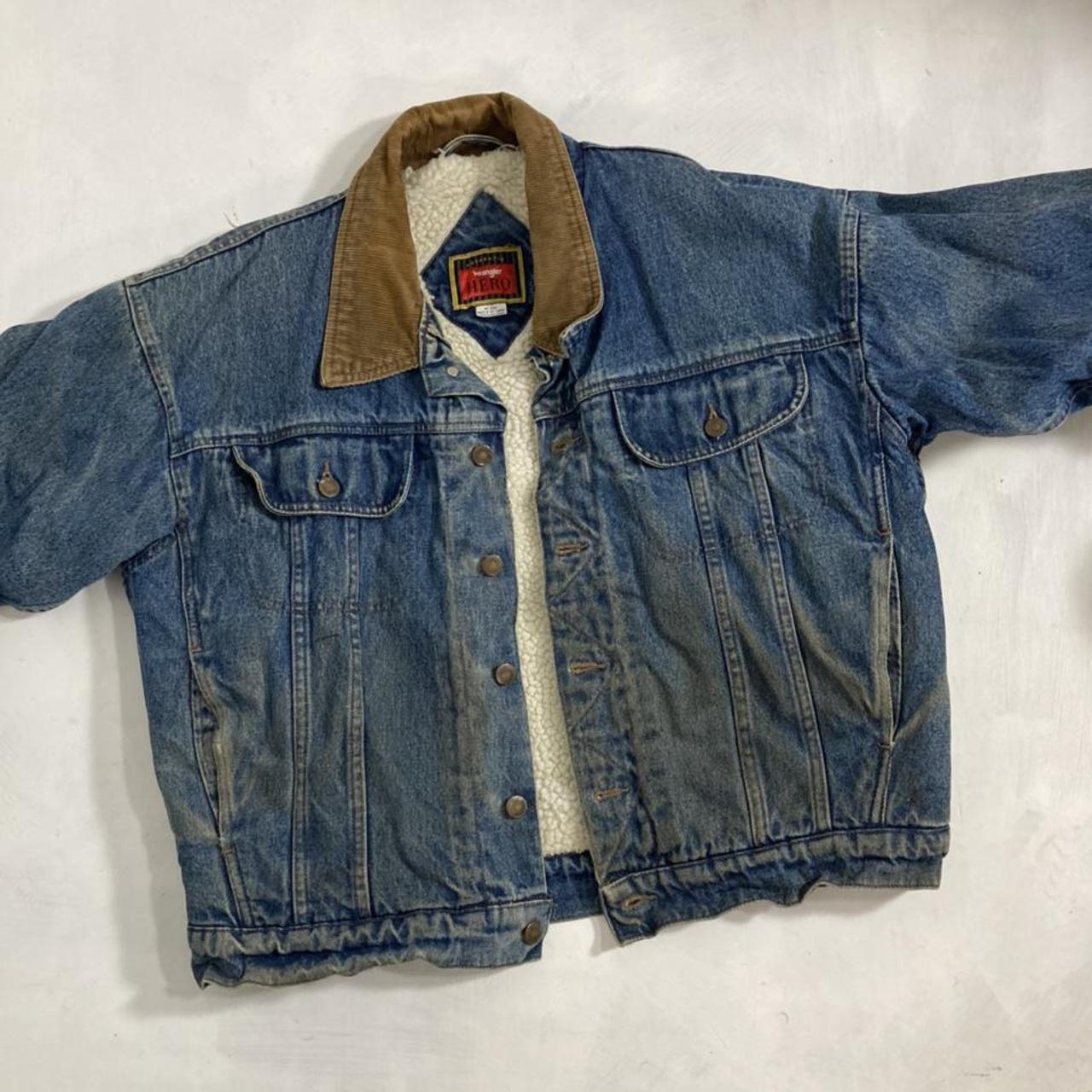 wrangler hero denim jacket