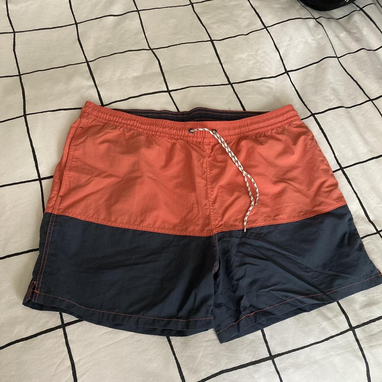 Goodfellow Short Swim Trunks Like New. Features... Depop