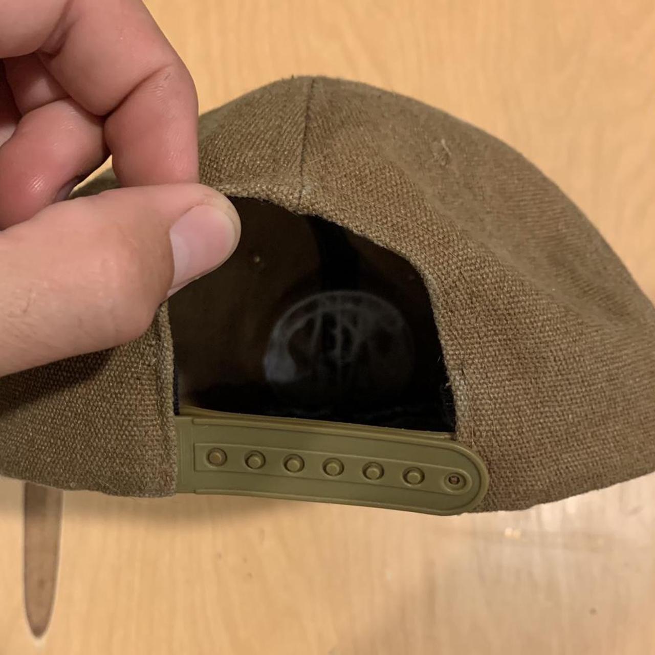 Men's Brown and Khaki Hat (2)