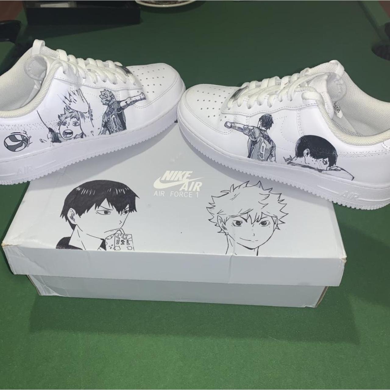 haikyuu custom air force 1