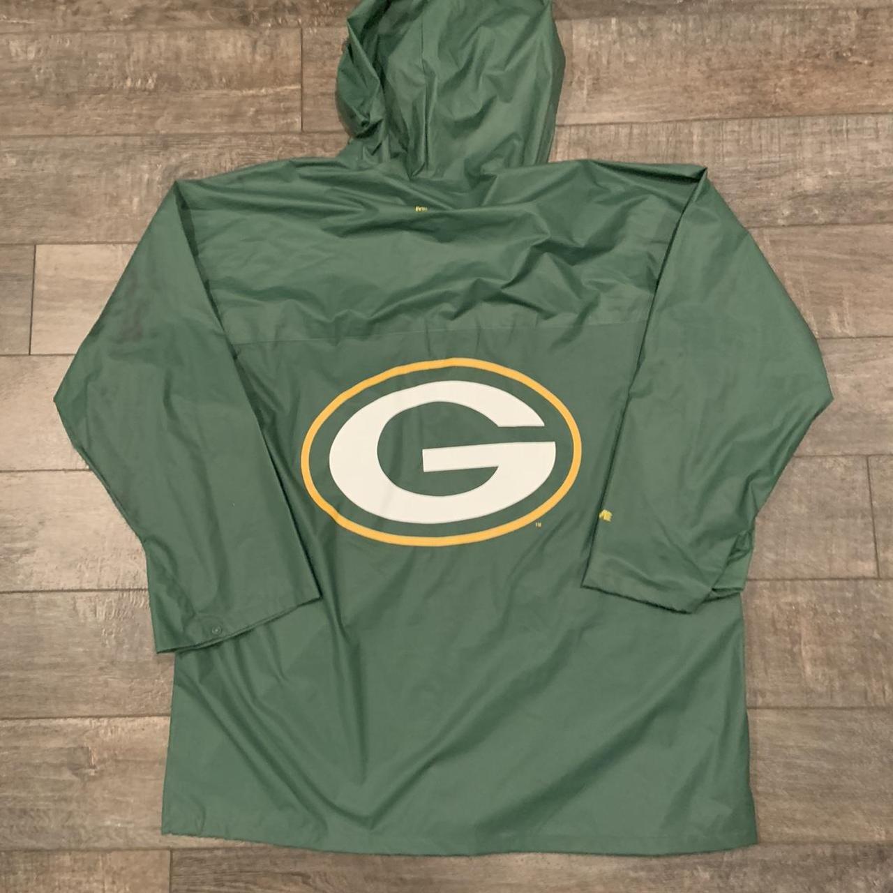 Vintage Green-bay Packers Winter Jacket, Men's - Depop