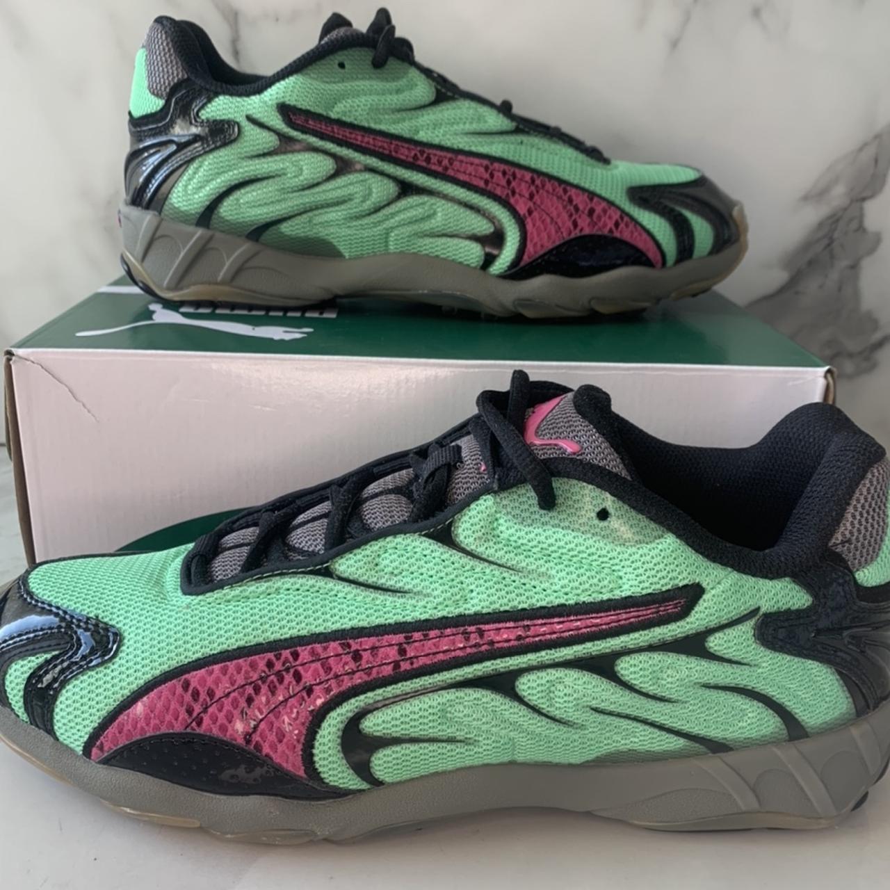 A MUST Cop. Puma Inhale Medusa. Uppers are custom. Depop