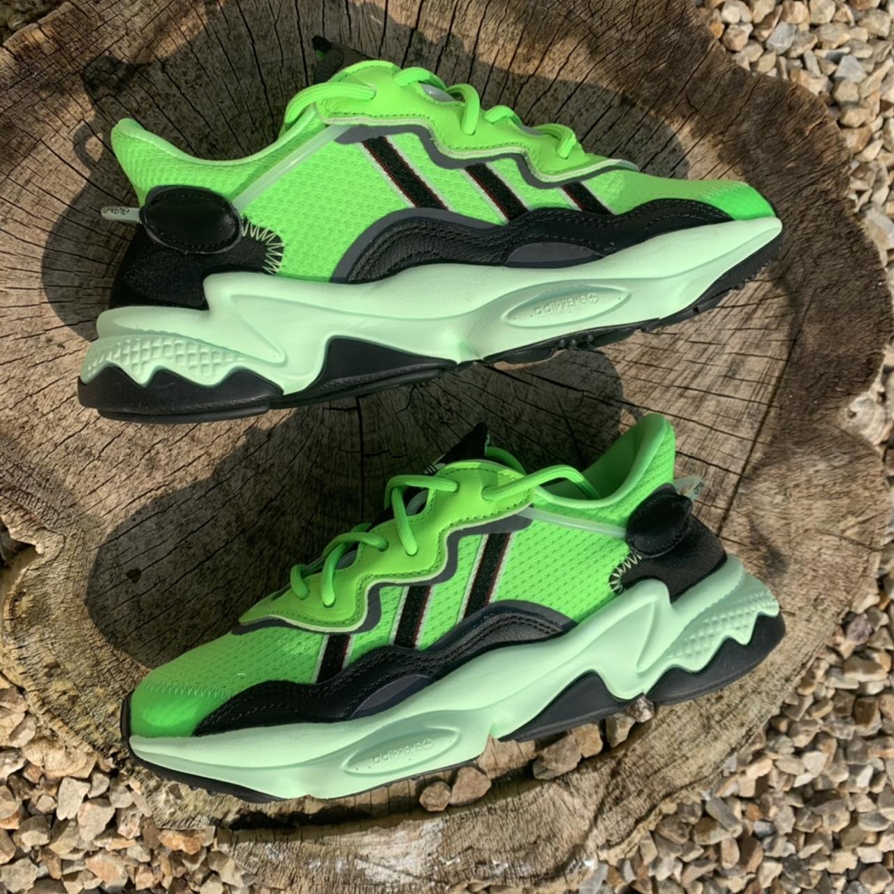 Adidas Originals Ozweego Trainers Adidas Ozweego Green Womens