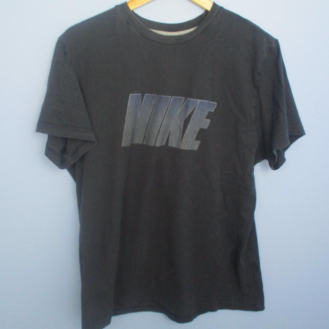 Nike Athletic Dept TShirt Mens XL Navy Y2K Tee... Depop