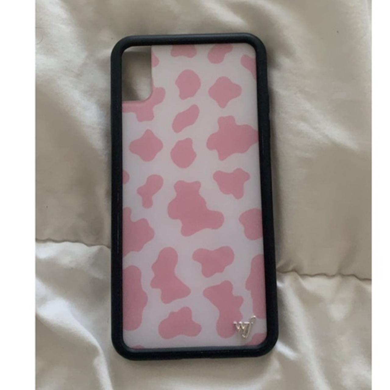 Pink Cow Print Wildflower Case brand new w... Depop