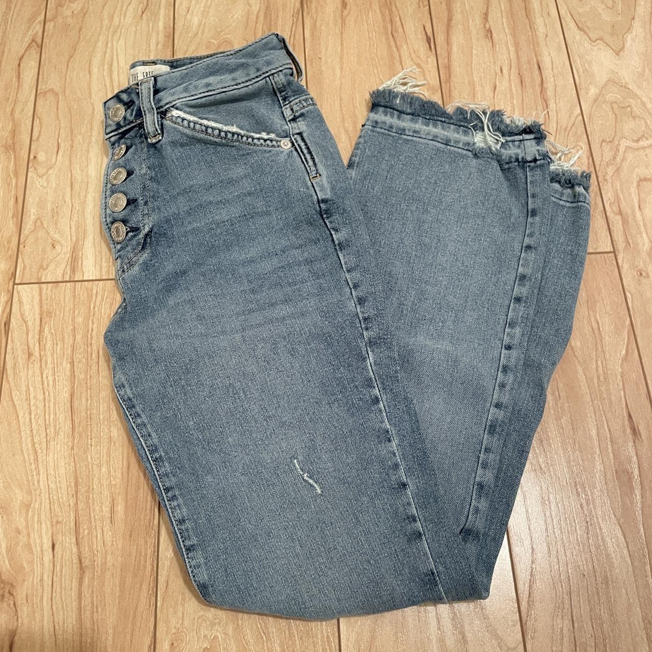 Free People Jeans We The Free Line Size 24 Never Depop   P0 