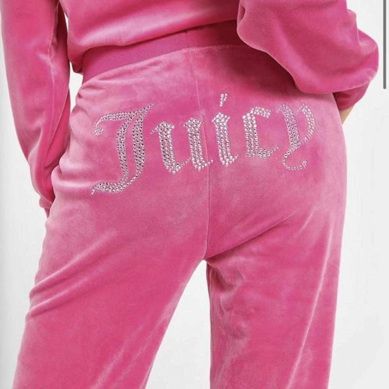 Juicy Couture Velour Tracksuit Pants Size Xs Only Depop