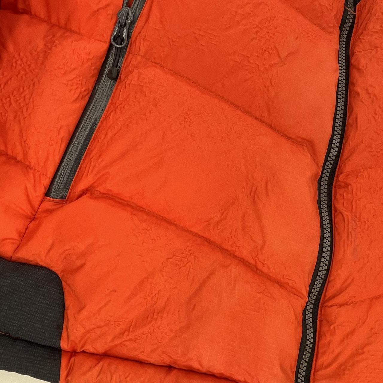 The North Face Dyno Series Puffer Jacket 800, orange... - Depop