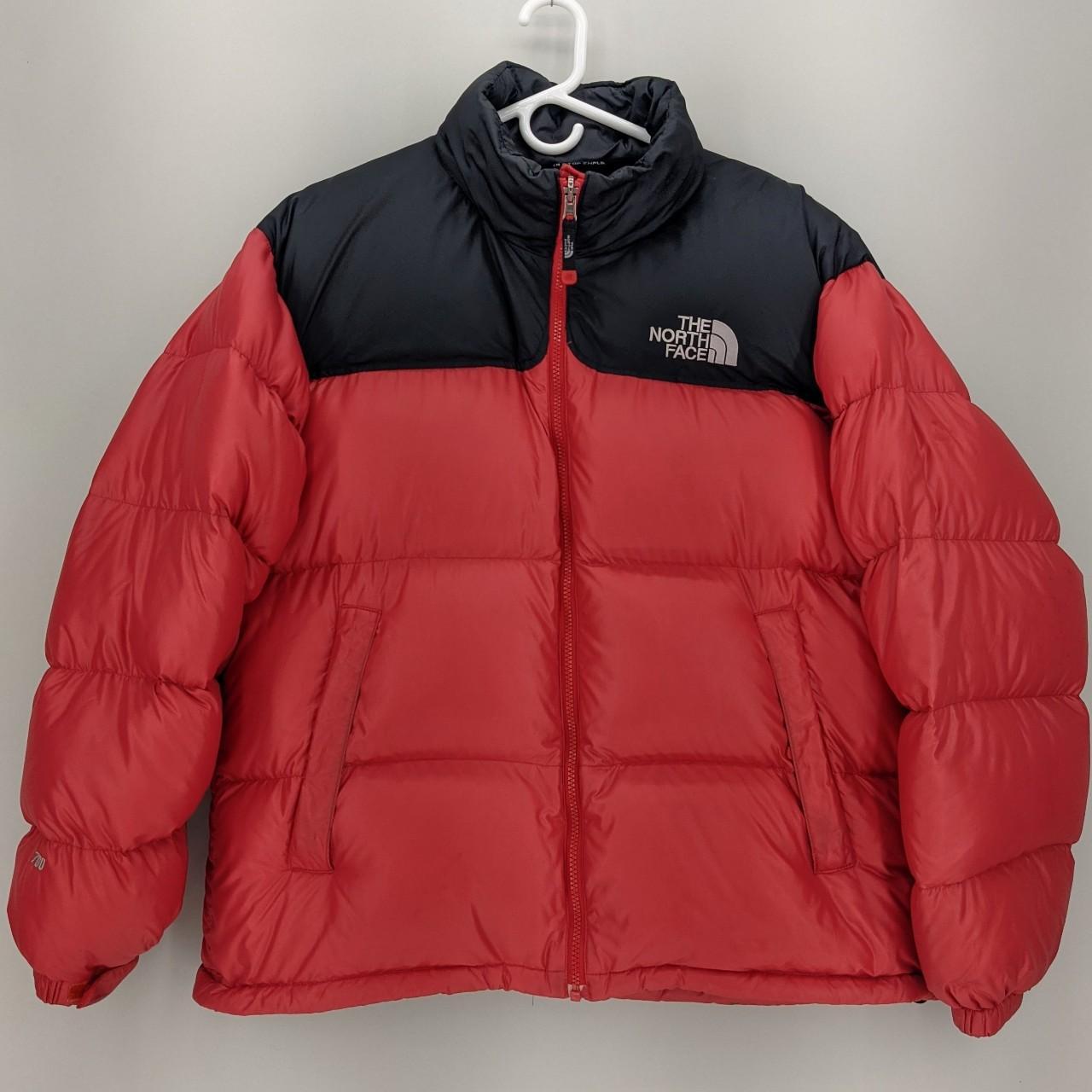 The North Face Vintage Nuptse 700 puffer jacket... - Depop