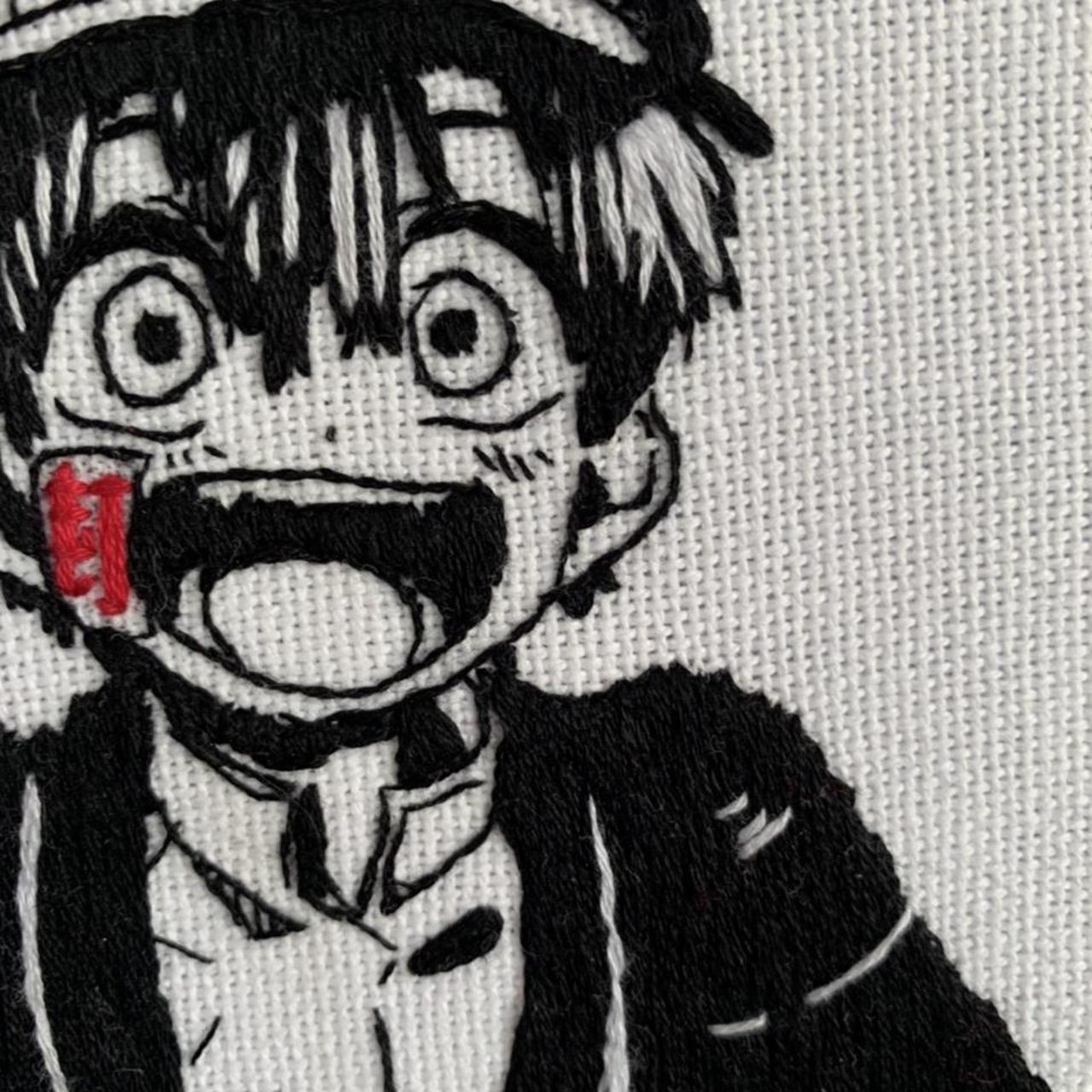 Toilet bound Hanako-Kun embroidery 💕 6 in hoop - | Depop