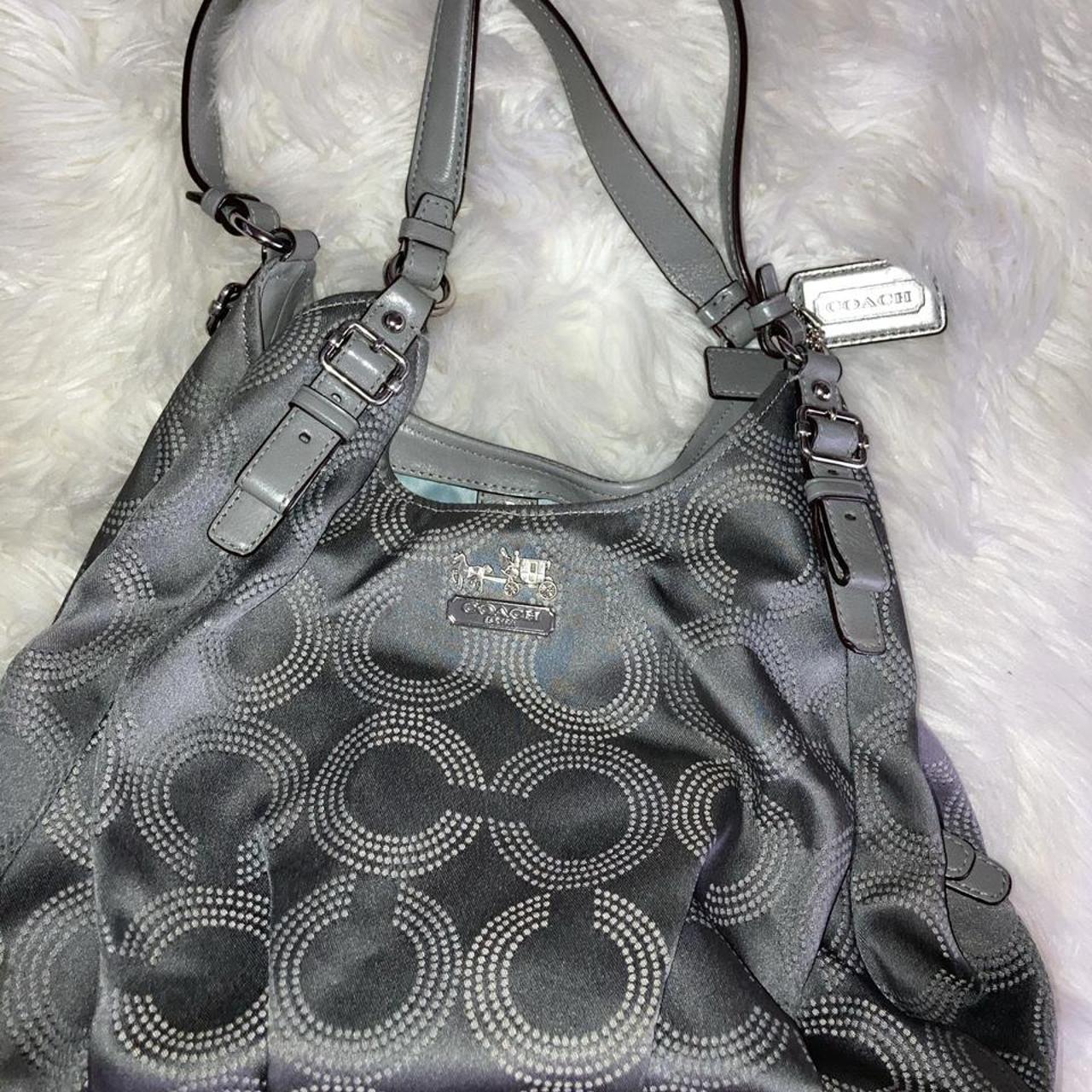 light blue coach wallet