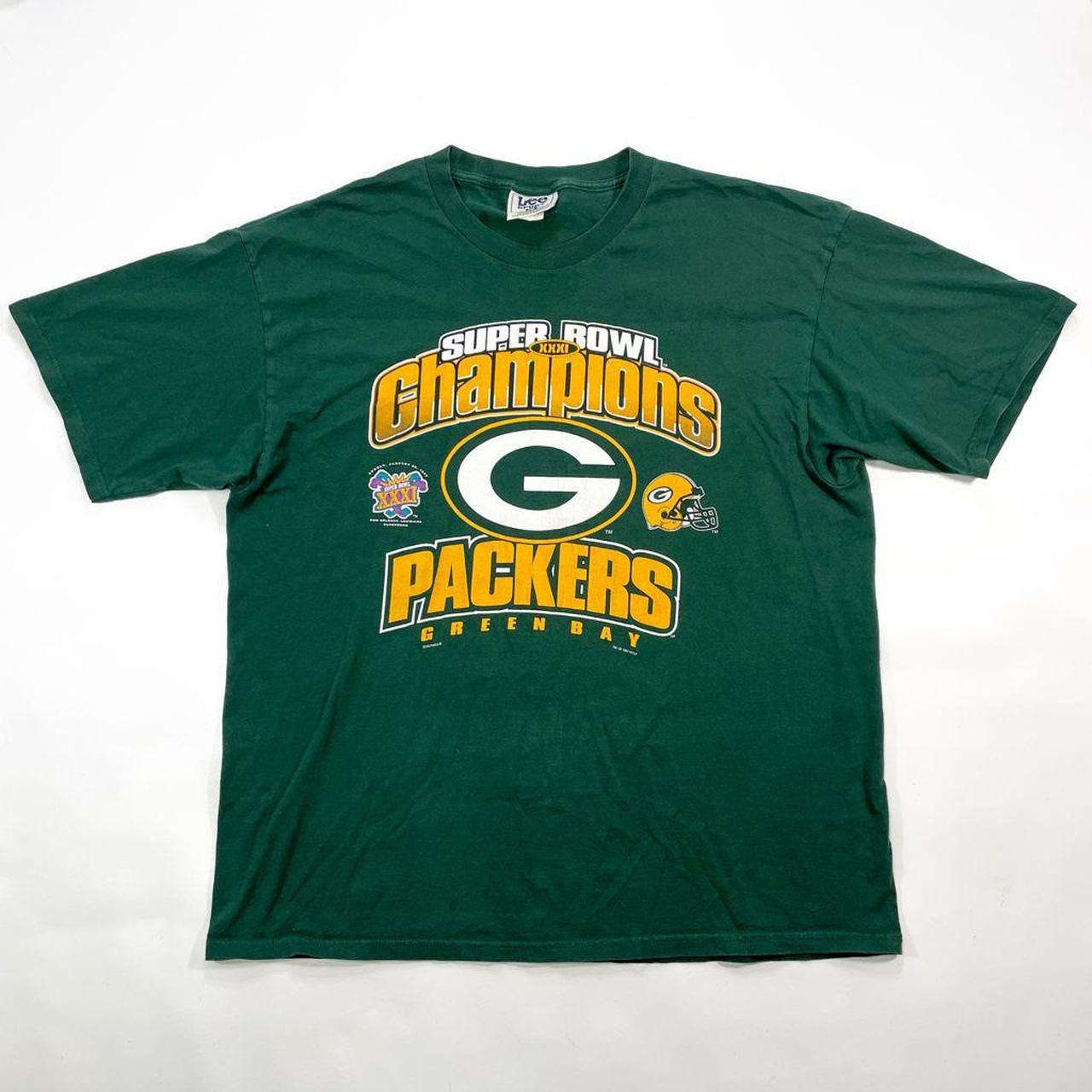 Vintage Green Bay Packers 1997 NFC Champions Super... Depop