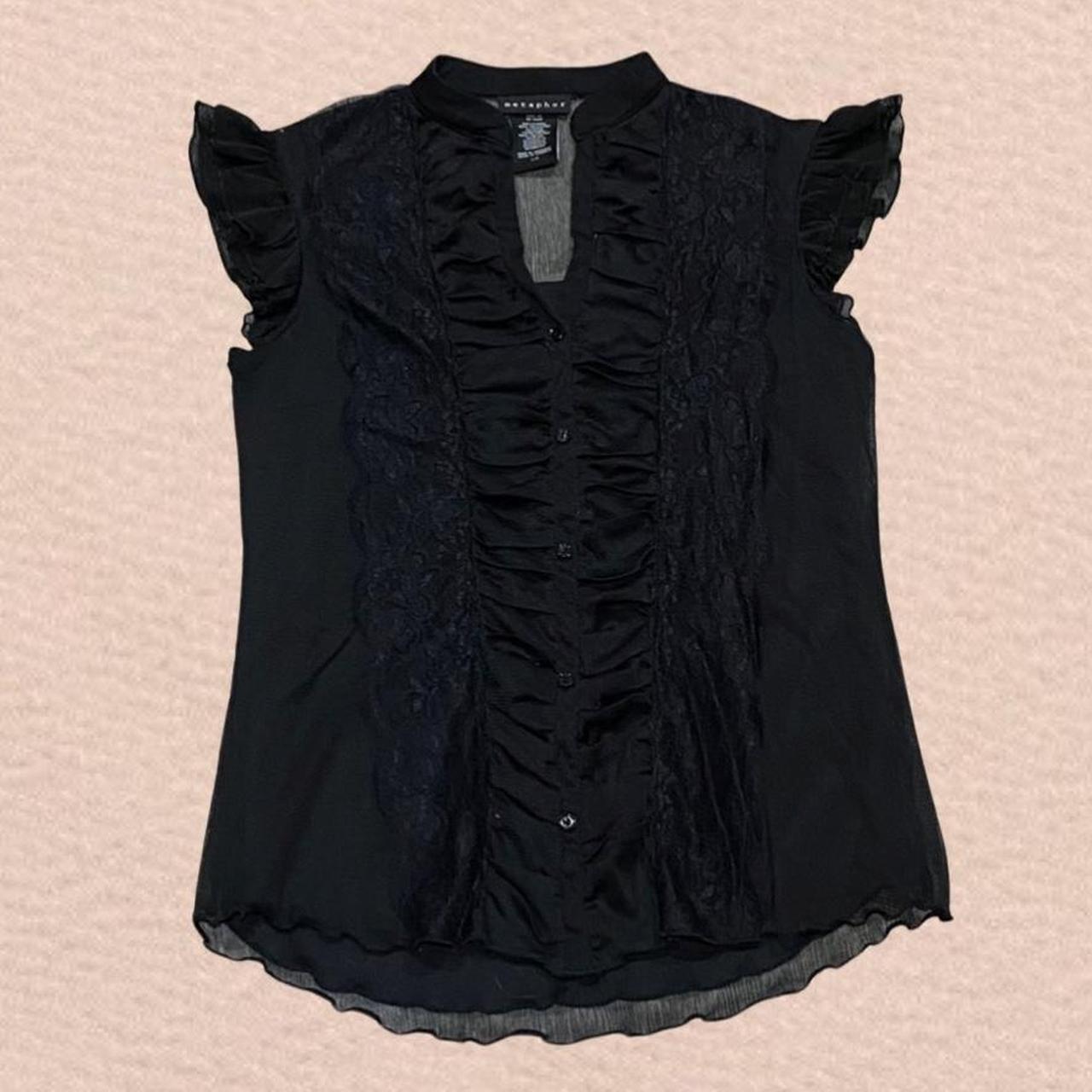 Product Image 1 - WHIMSIGOTH LACED BLOUSE 

CHEST: 17