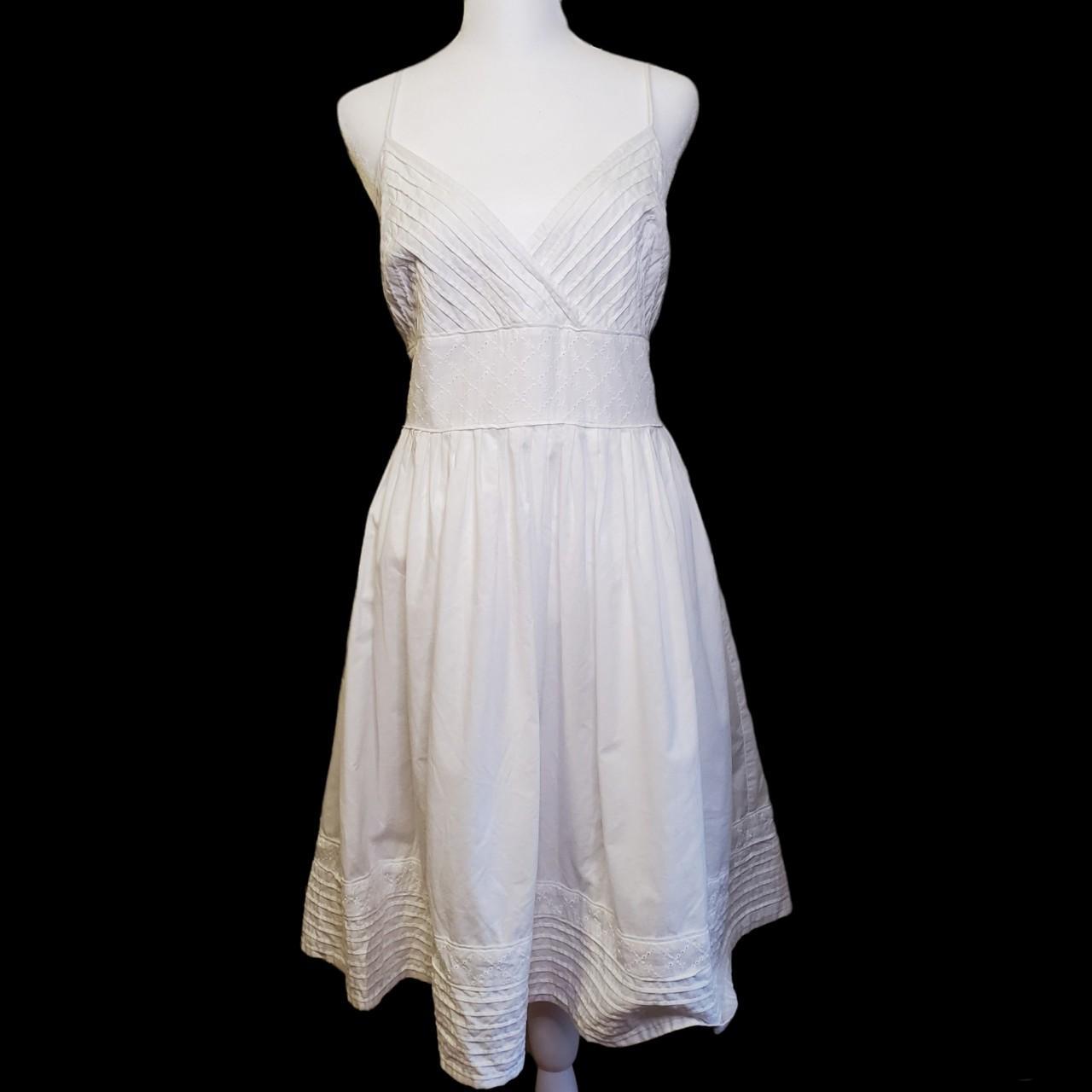 American Living White Cotton Sundress Size 14. Like