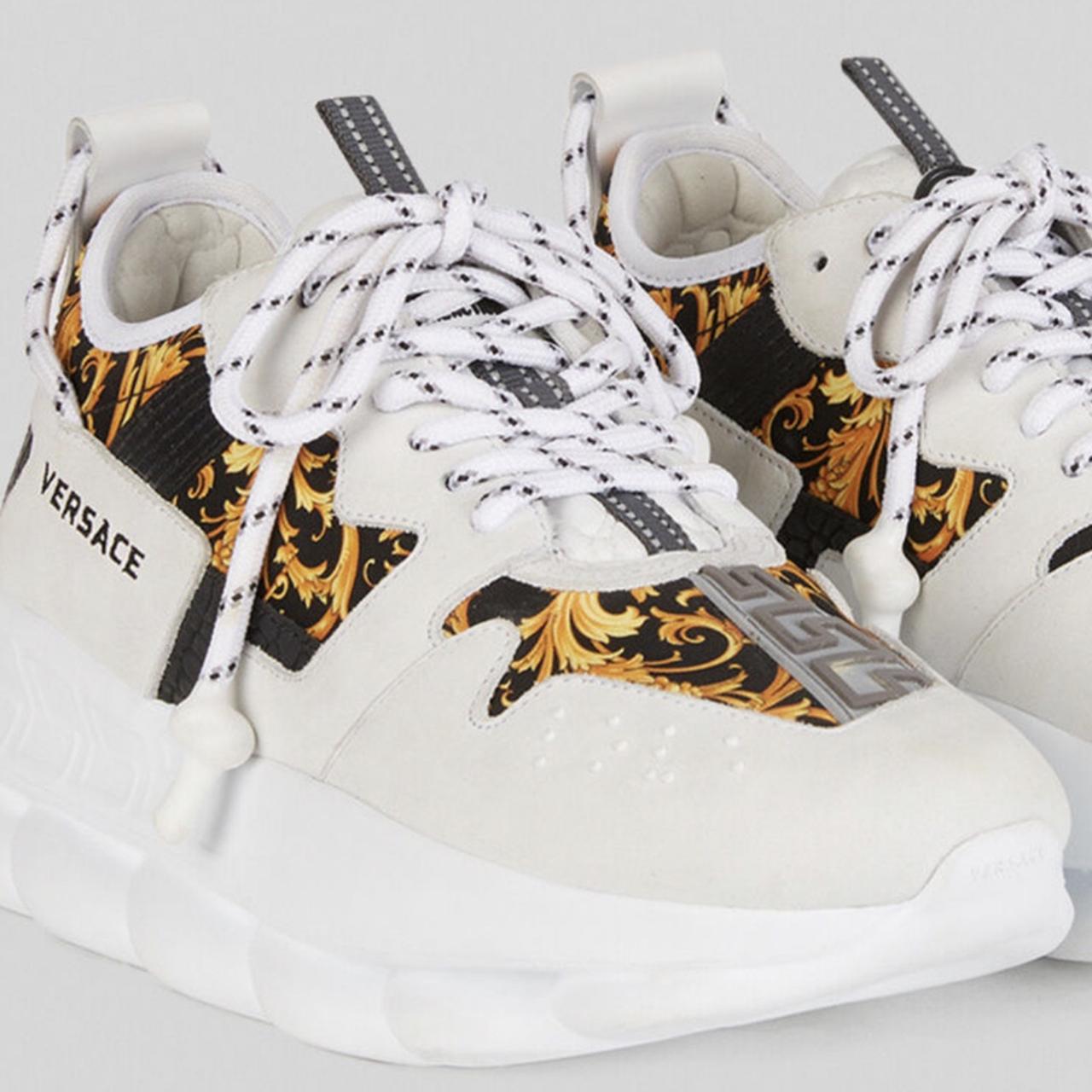 Versace Trainers Versace White Chain Reaction Sneakers Versace - Main Image