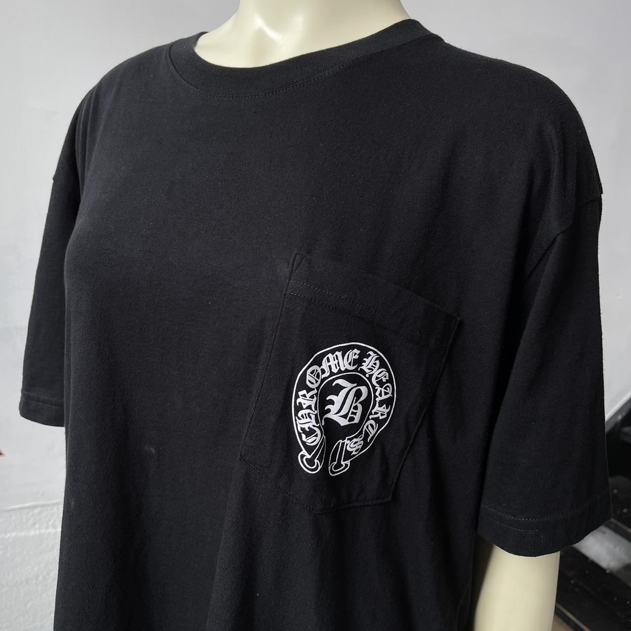 限定コラボ◆Chrome Hearts x Bella Hadid ホースシュー Tシャツ Chrome Hearts FCFS! Chrome Heart x Bella Hadid Collaboration