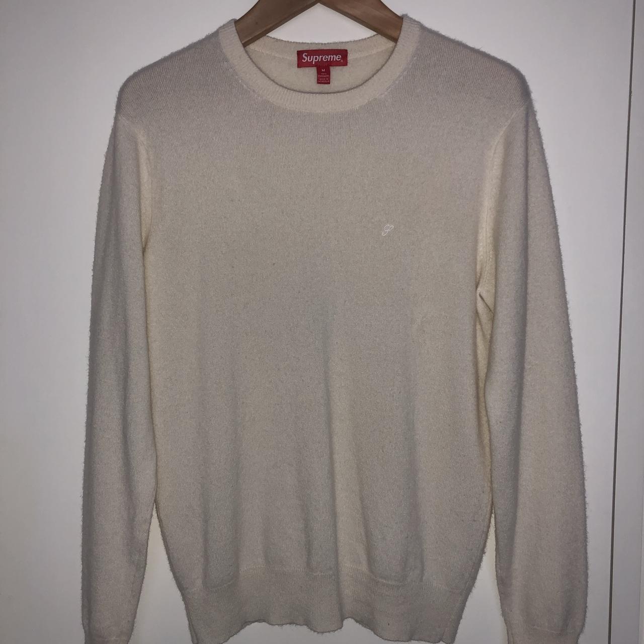 Supreme cashmere sweater , f/w 15 , 9/10, retail...