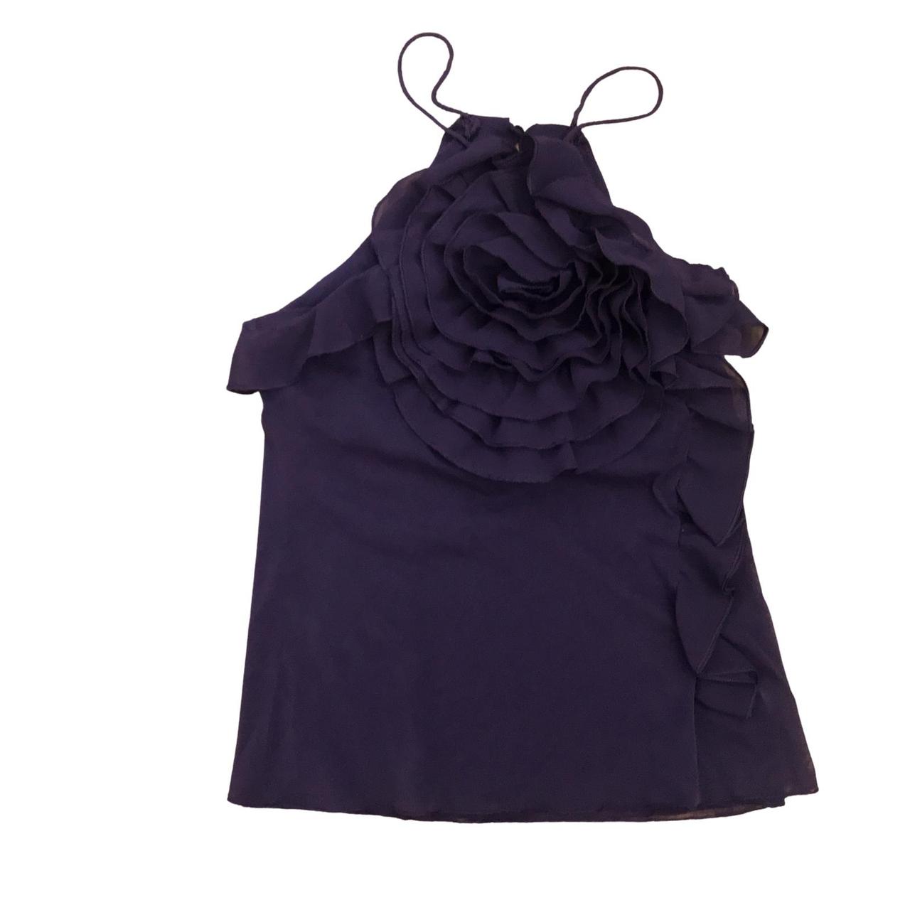 THE LIMITED Women's Purple Vests-tanks-camis