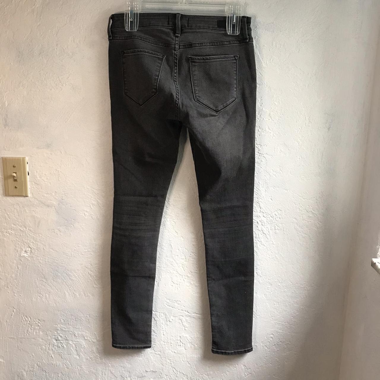 Abercrombie & Fitch Faded Black Harper Super Skinny... - Depop