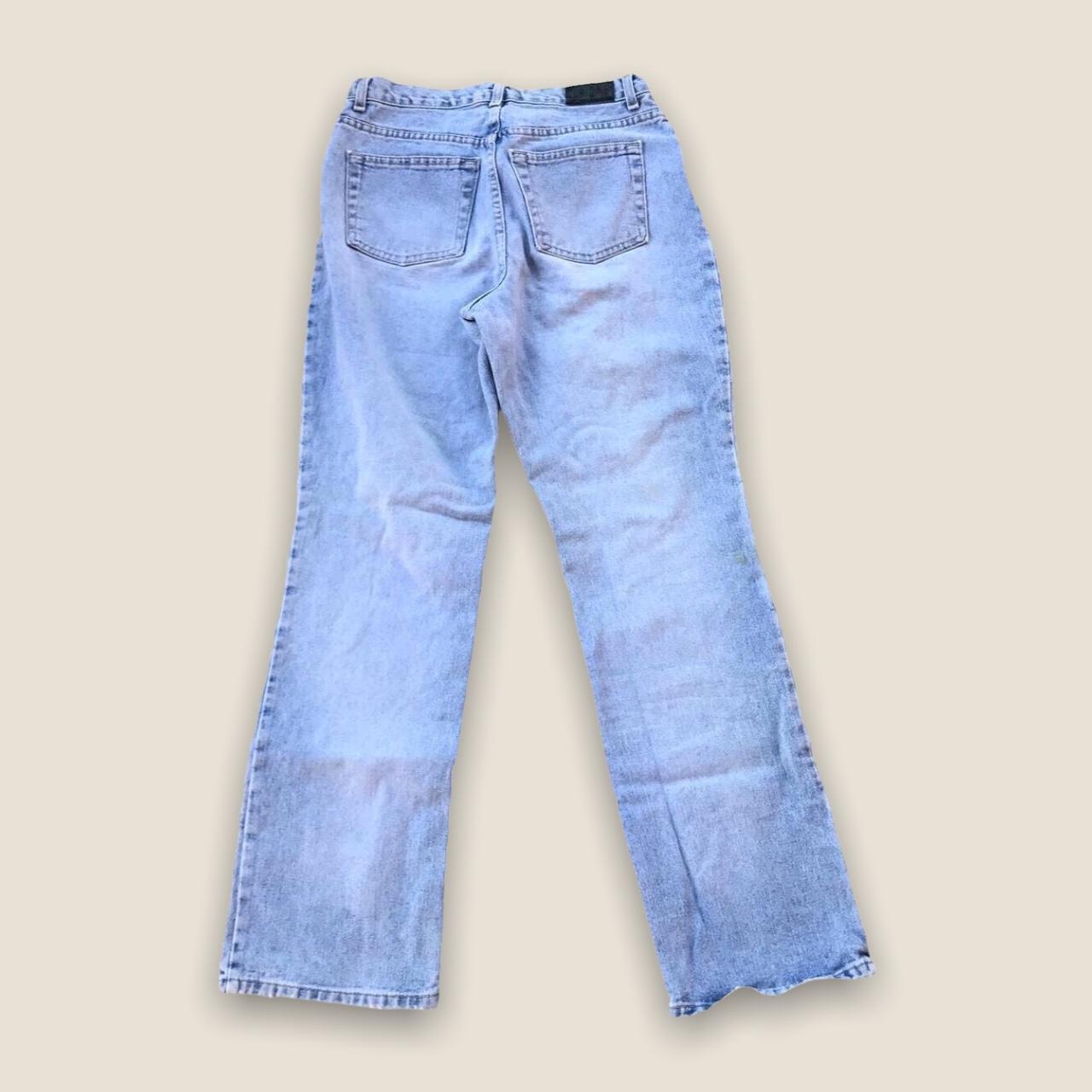 1990s VTG NY New York Jeans Light Wash High Waist... - Depop