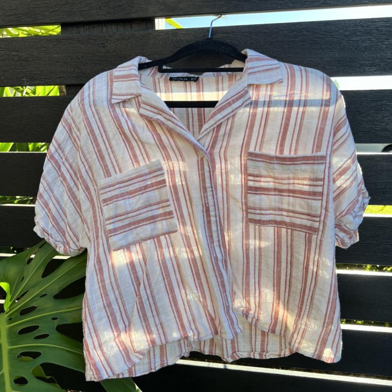 Cotton on shirt, never worn only tried on, pulled... Depop