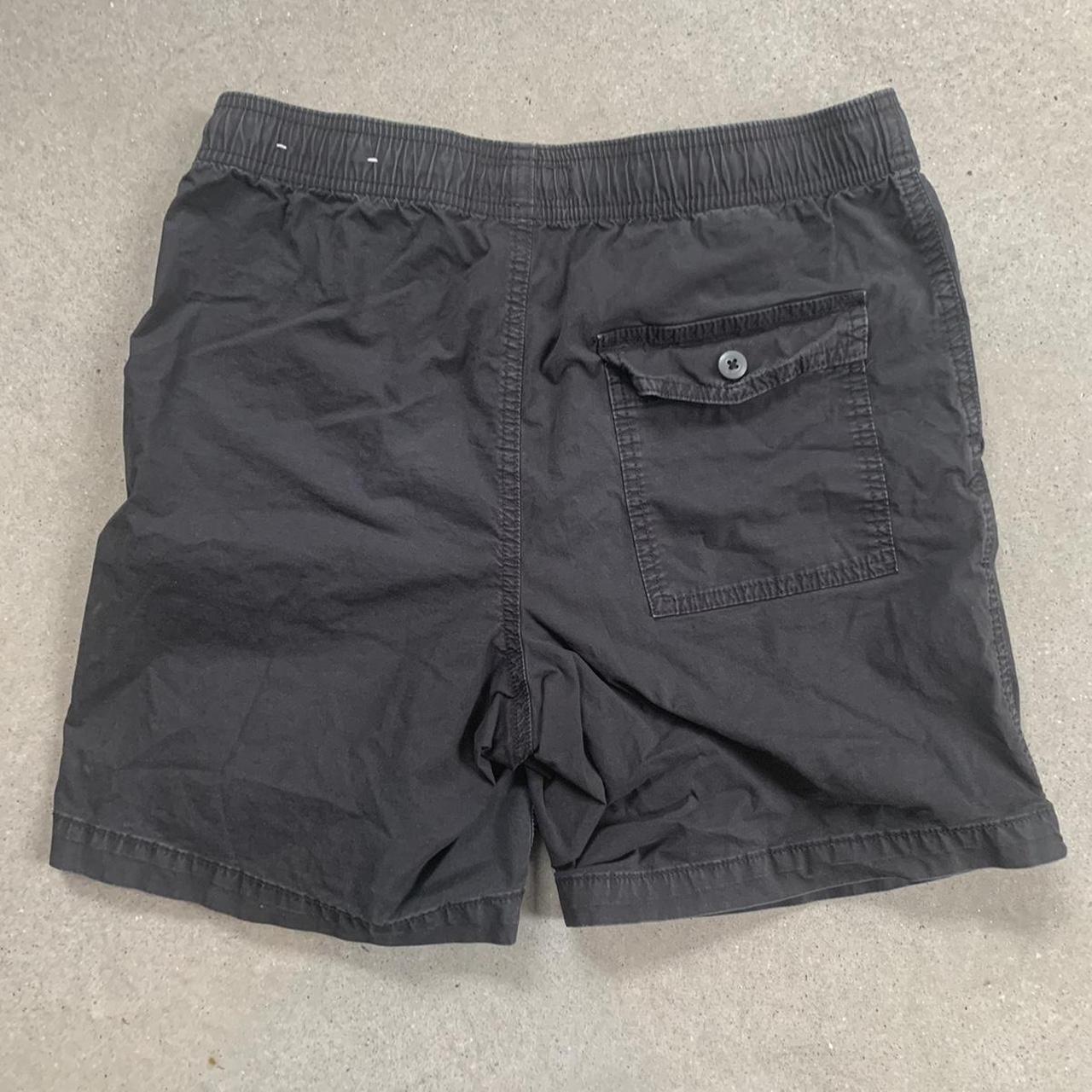 american eagle black shorts size small never been... - Depop