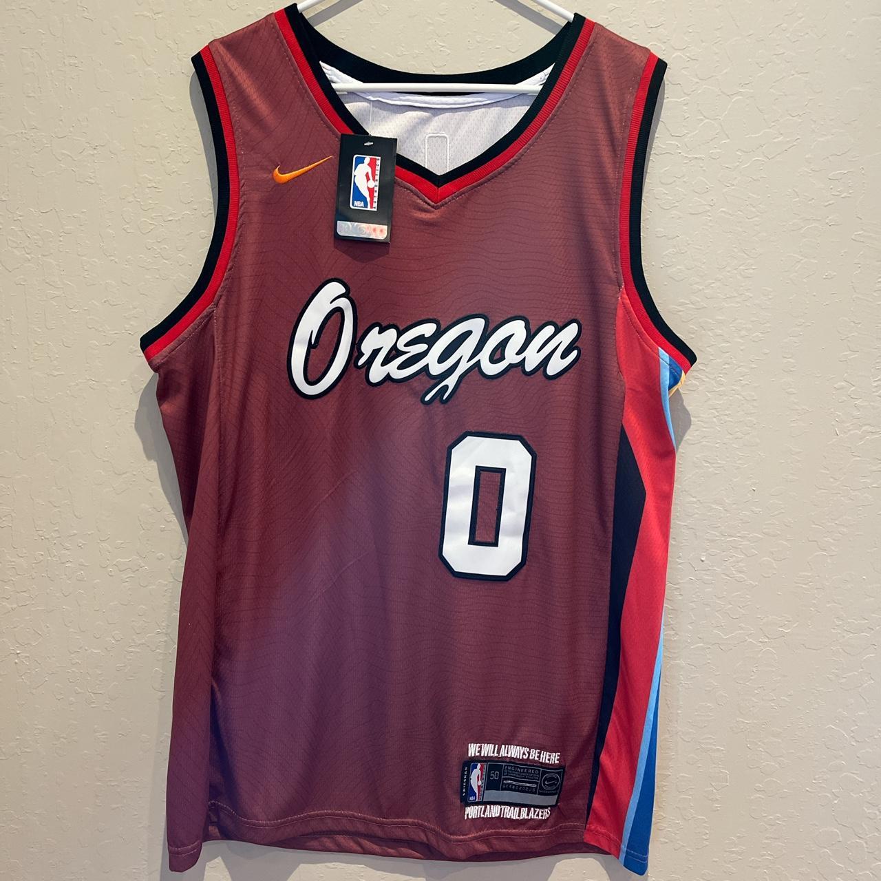 Oregon Damian Lillard Jersey #0 Men size XL Brand New - Depop
