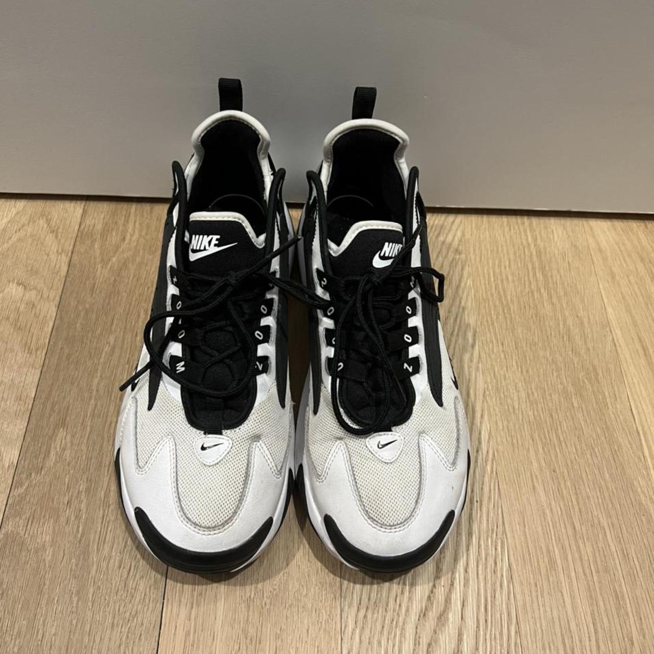 nike zoom 2k men's black and white