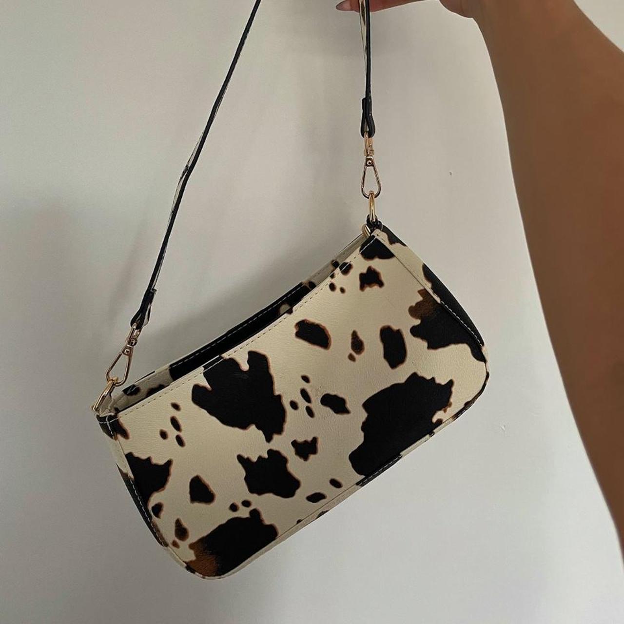 SHEIN Women's White and Black Bag | Depop