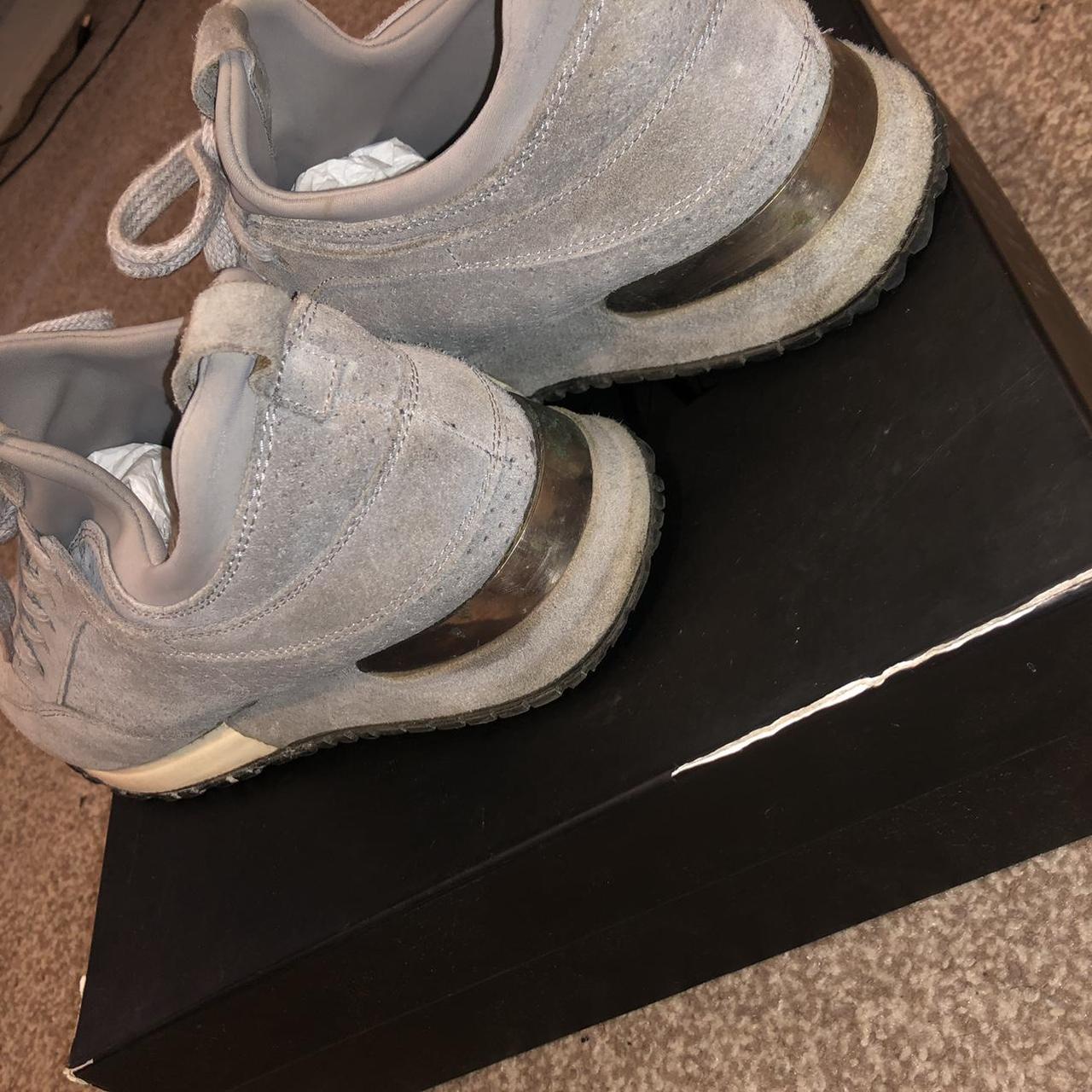 mens grey mallet trainers
