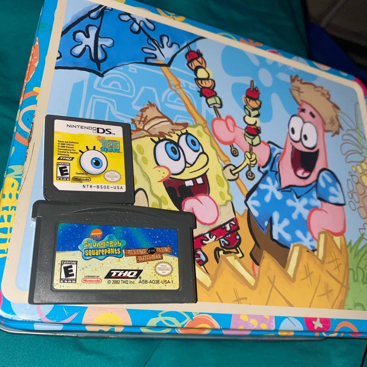 Spongebob lunch box Small flaw: Sold as is with - Depop