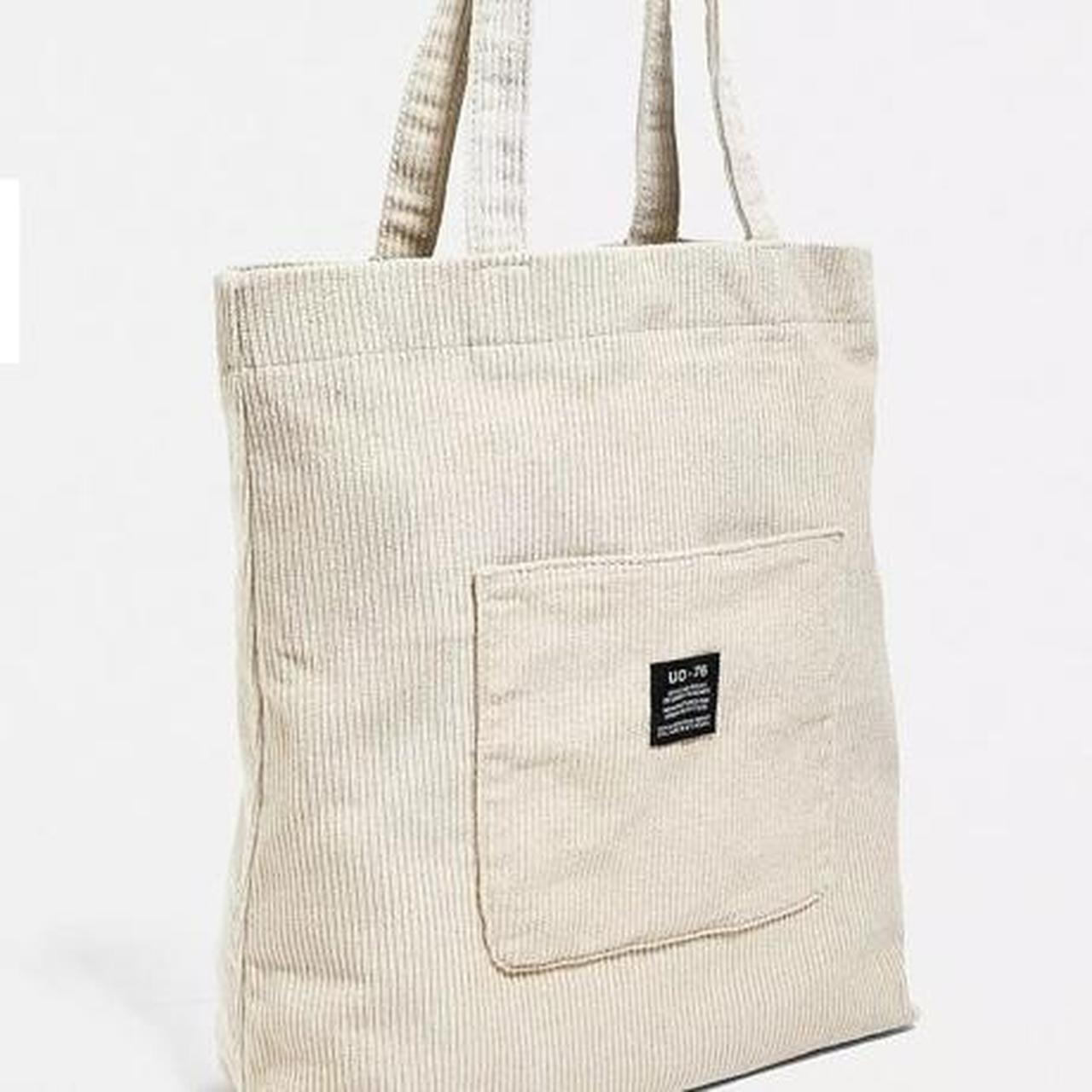 Urban Outfitters Women's Cream and White Bag Depop