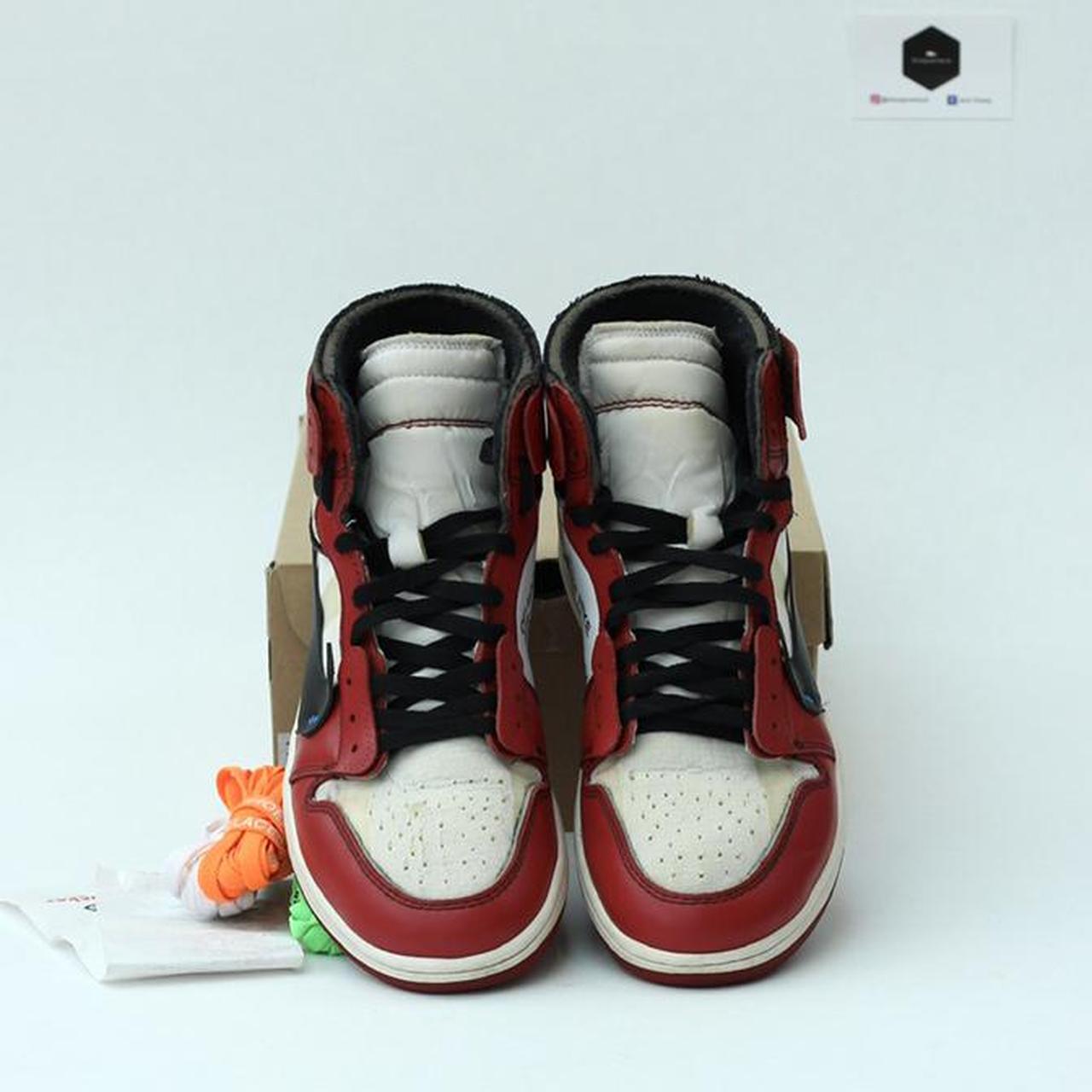 jordan 1 chicago red off white