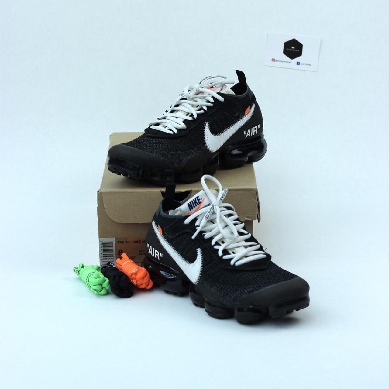 Nike off white vapormax og Uk7 VNDS like new Og. Depop