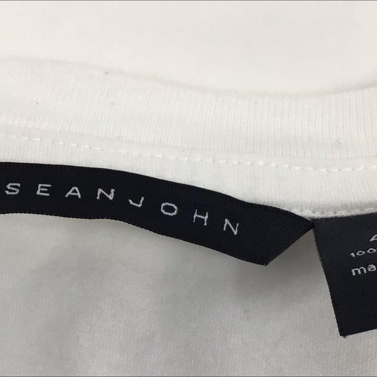 Sean John Men's Black and White T-shirt (3)