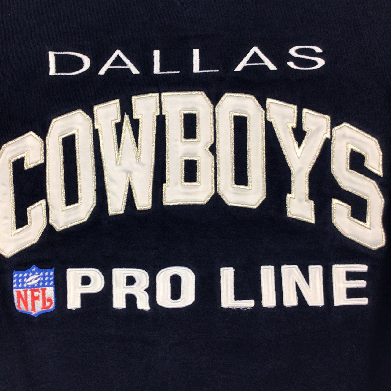 Vintage Dallas Cowboys NFL Champion/Pro Line crewneck sweatshirt. Stitched  graphic. High-quality. XL