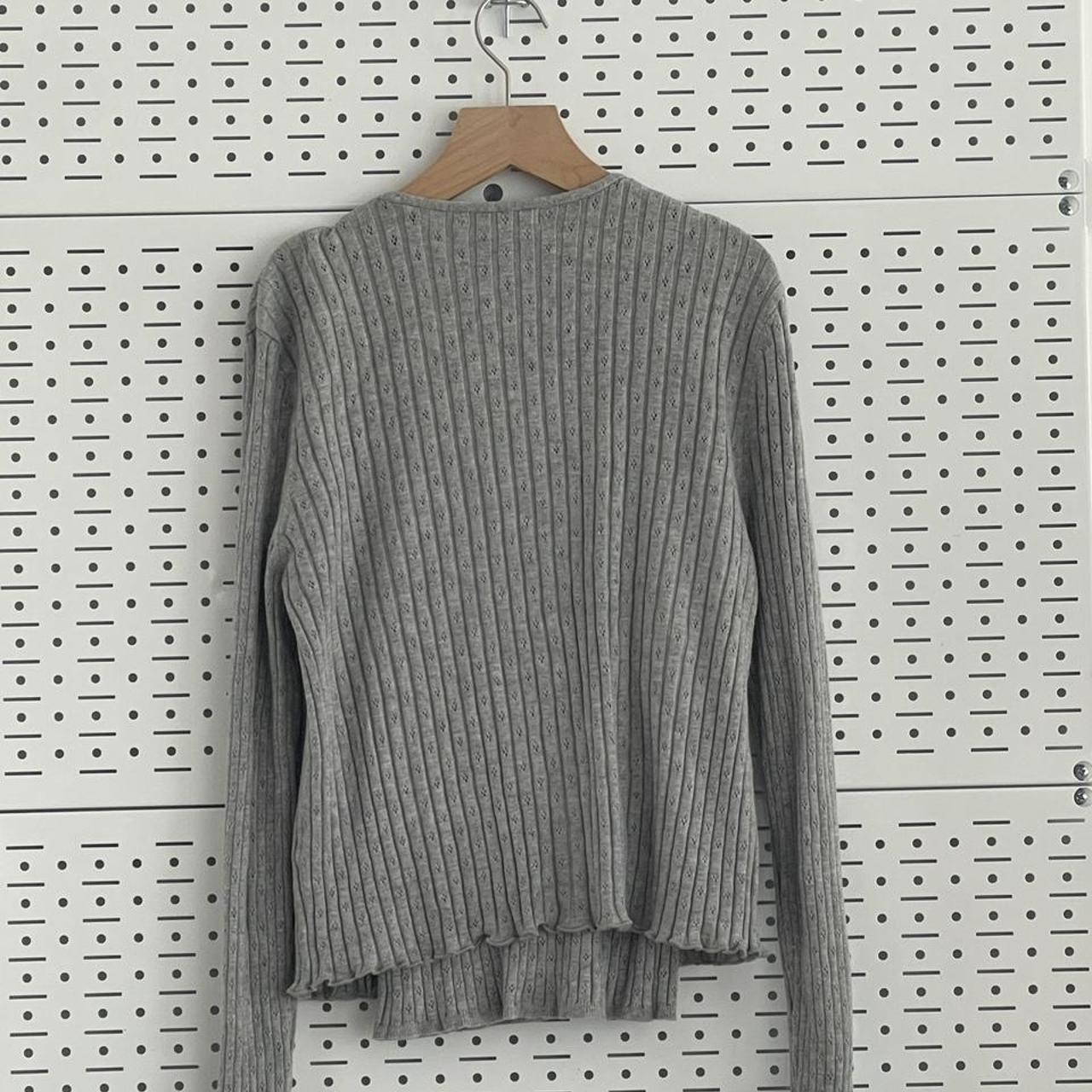 Hooked Up by IOT Women's Grey Cardigan (3)