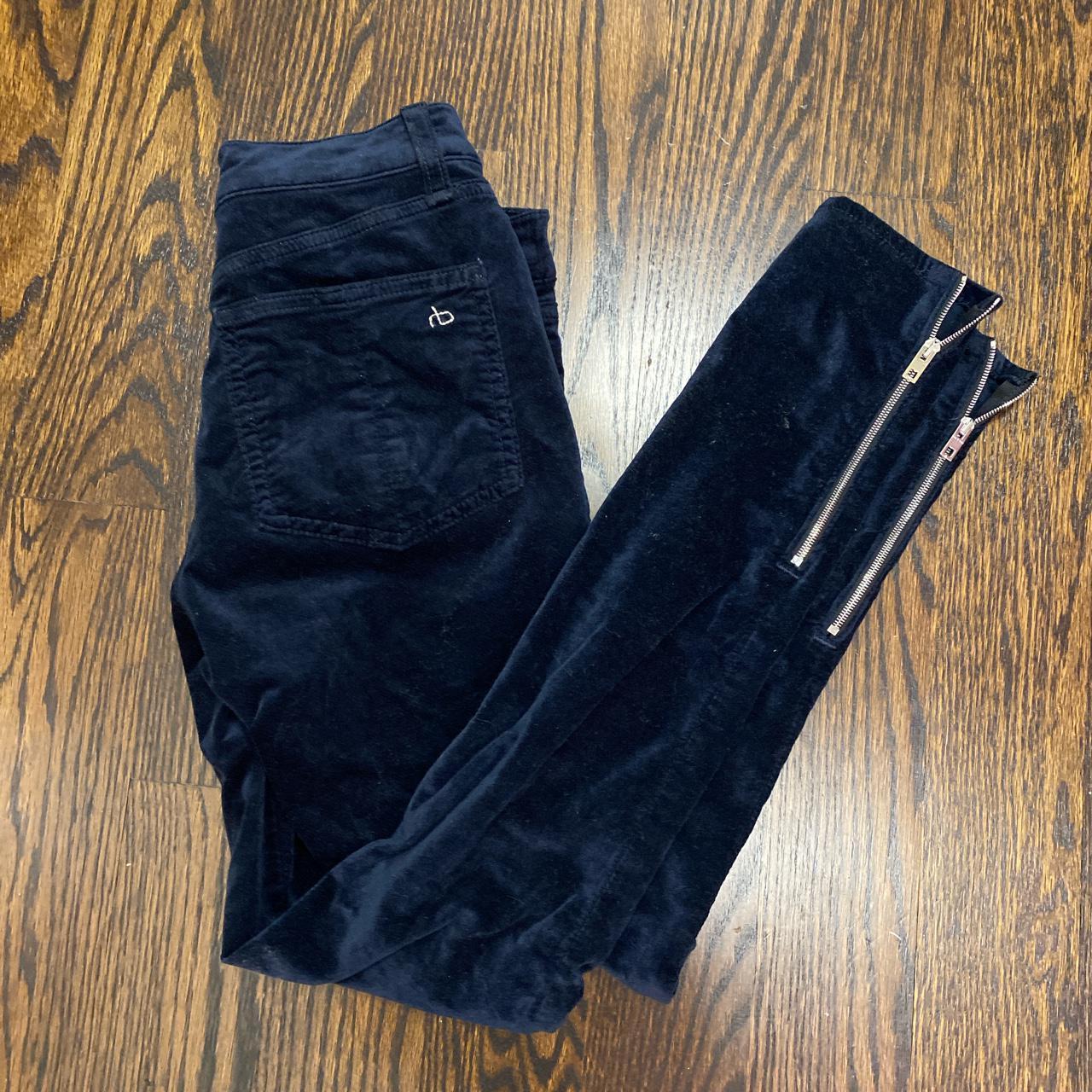 Rag and bone velvet jeans best sale