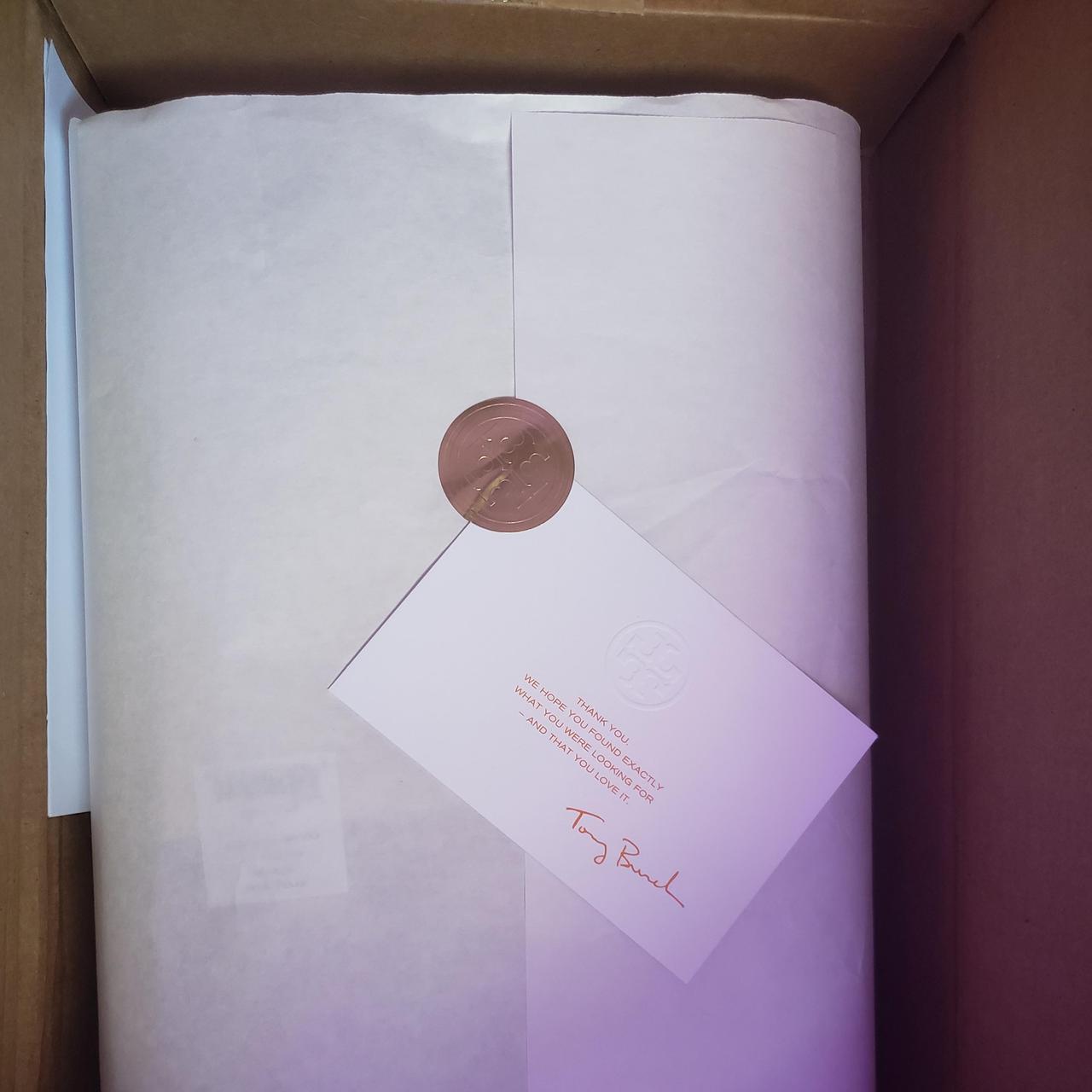 Brand NEW Tory Burch Jacquard mini tote in packaging - Depop