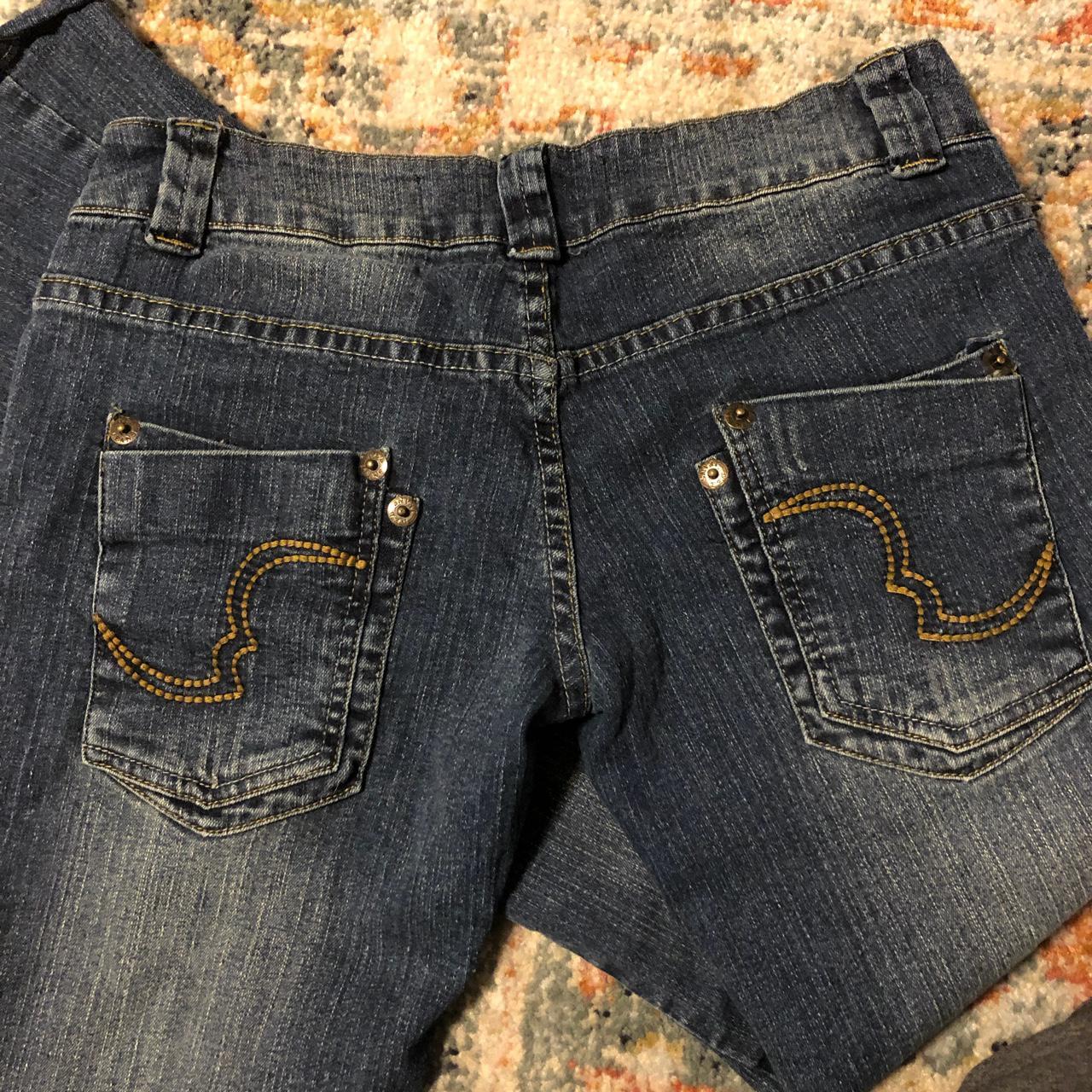 Deb Women's Silver and Navy Jeans (4)