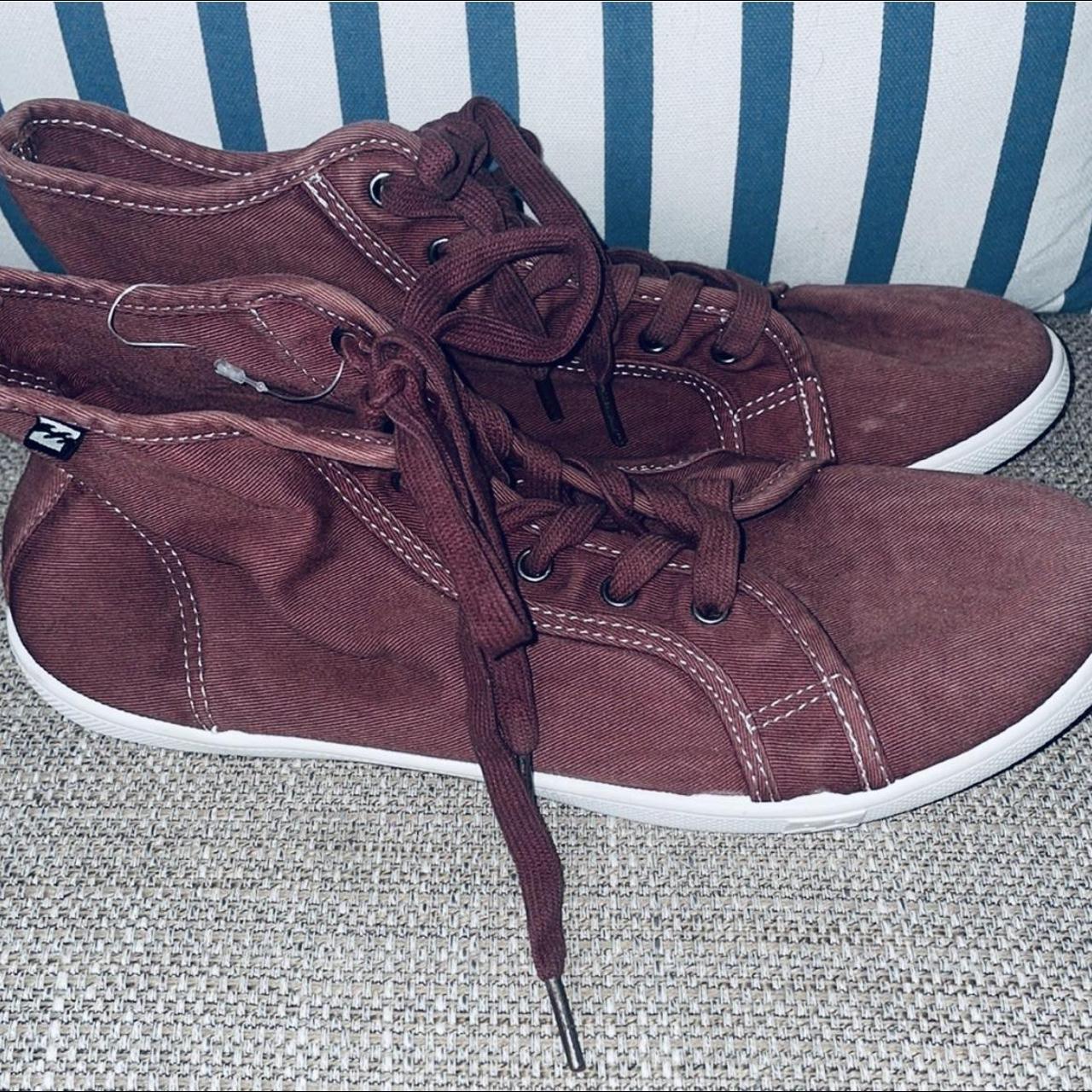 Billabong Phoenix High Top Shoe Washed canvas... - Depop