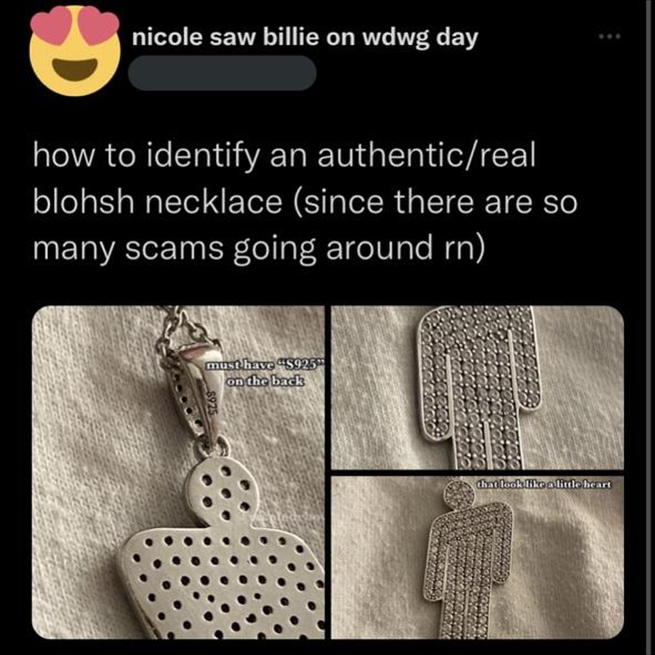 Blohsh Necklace - Etsy UK