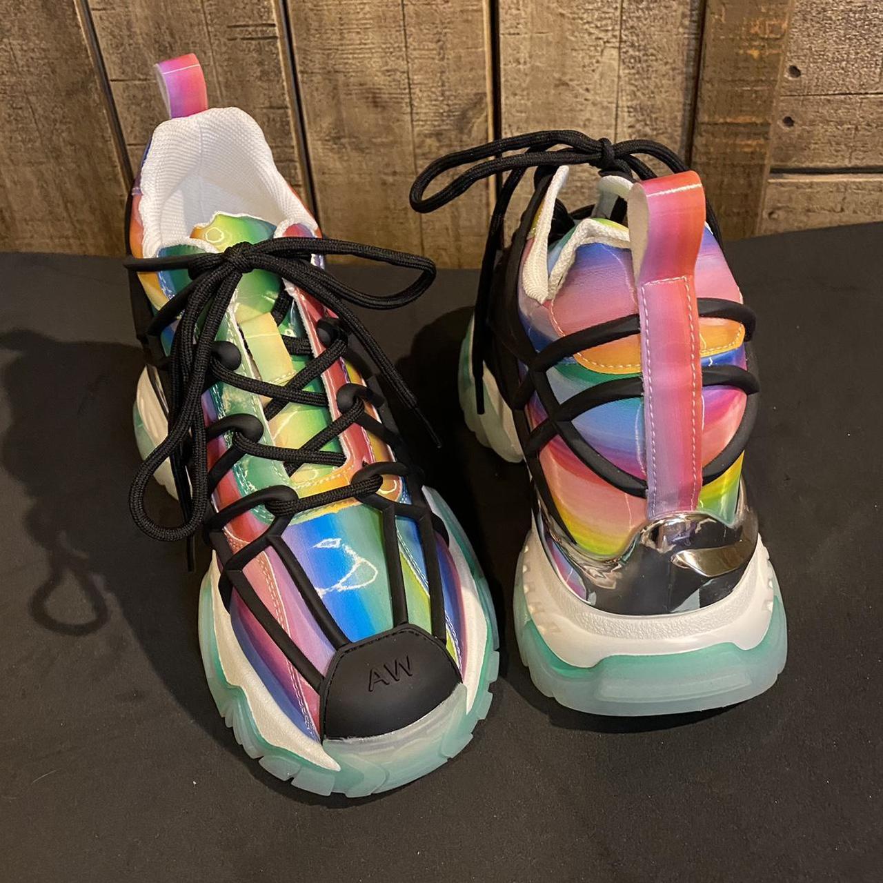 Anthony Wang Acerola 01 rainbow shoes in a women’s... - Depop