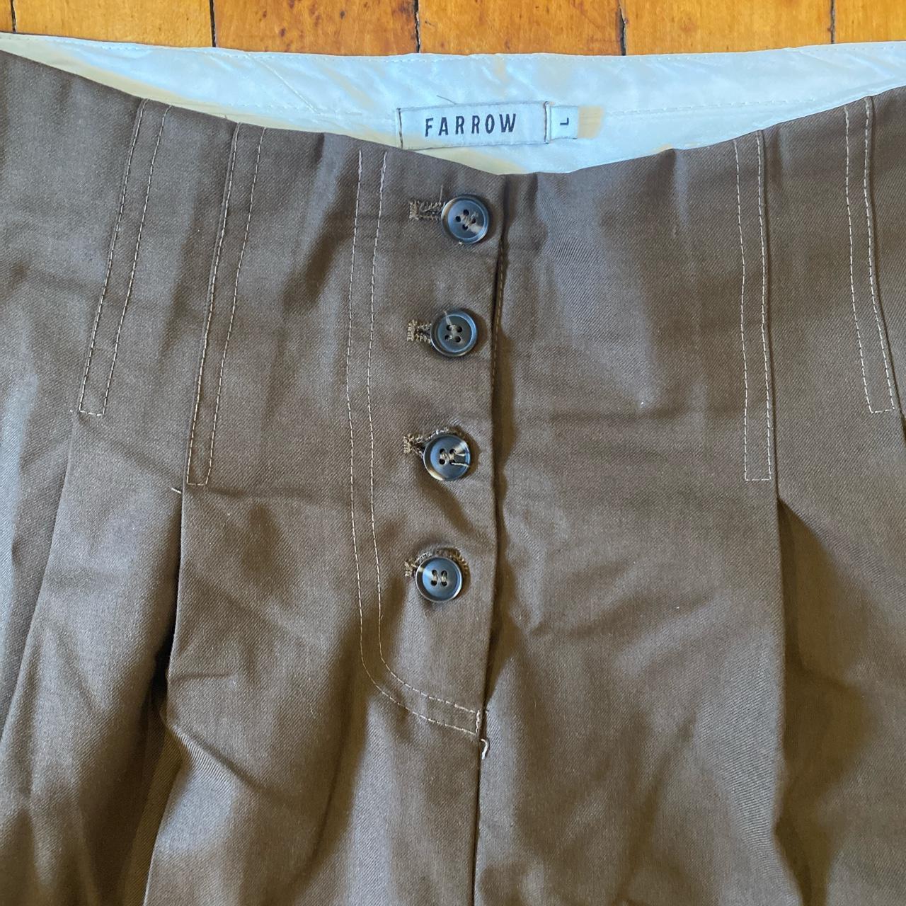 Product Image 2 - high waisted cropped brown slacks
