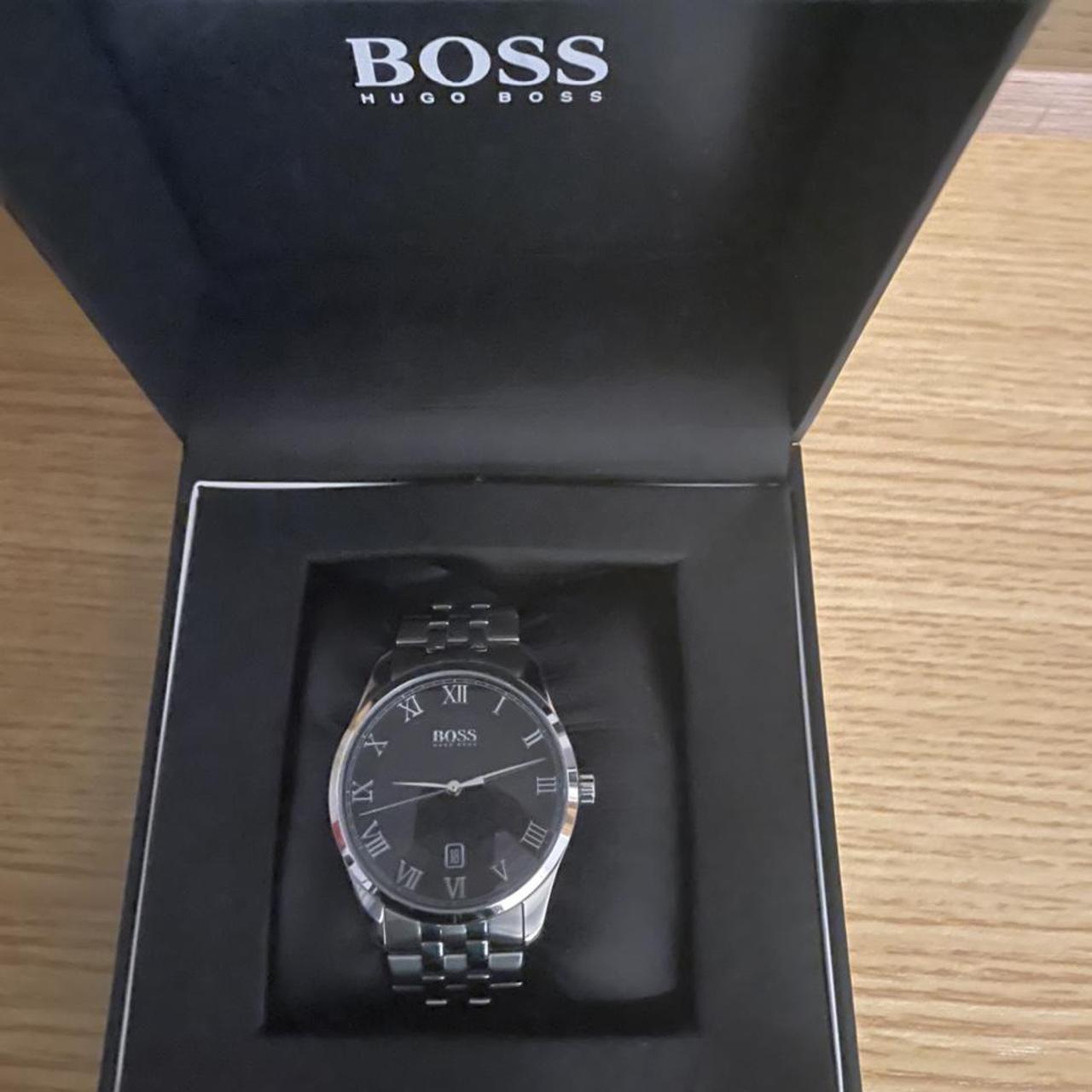 Hugo boss master watch 1513588 hot sale