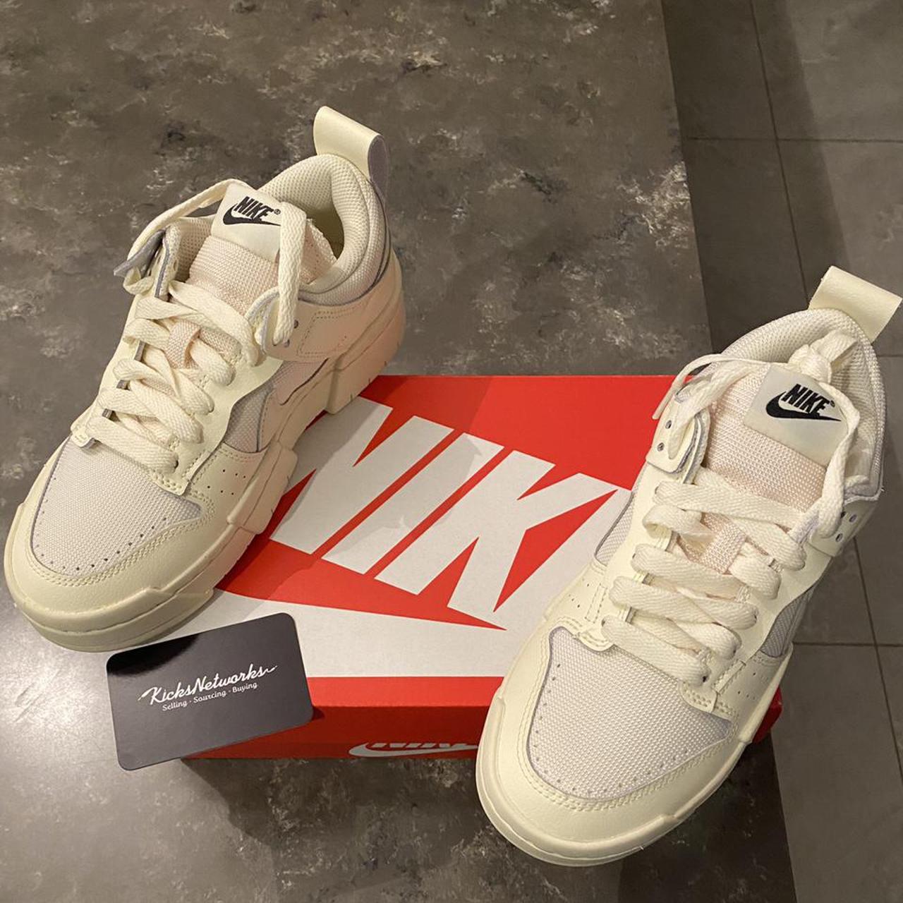 Nike Women's Cream Trainers Depop