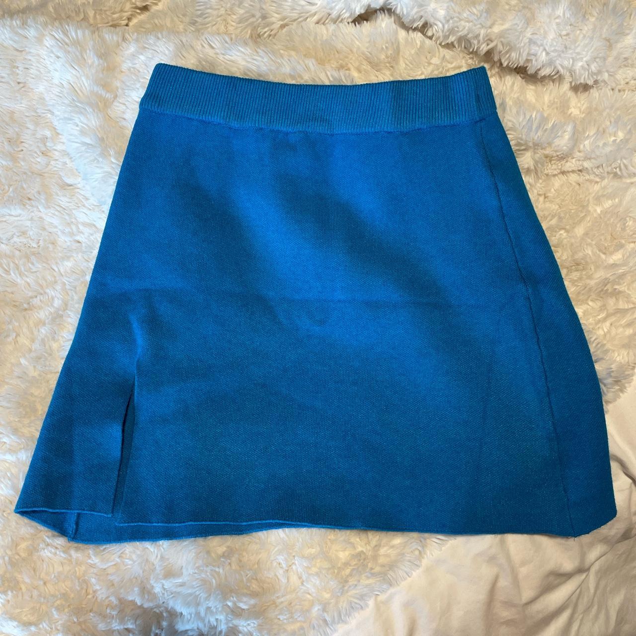 Women S Blue Skirt Depop