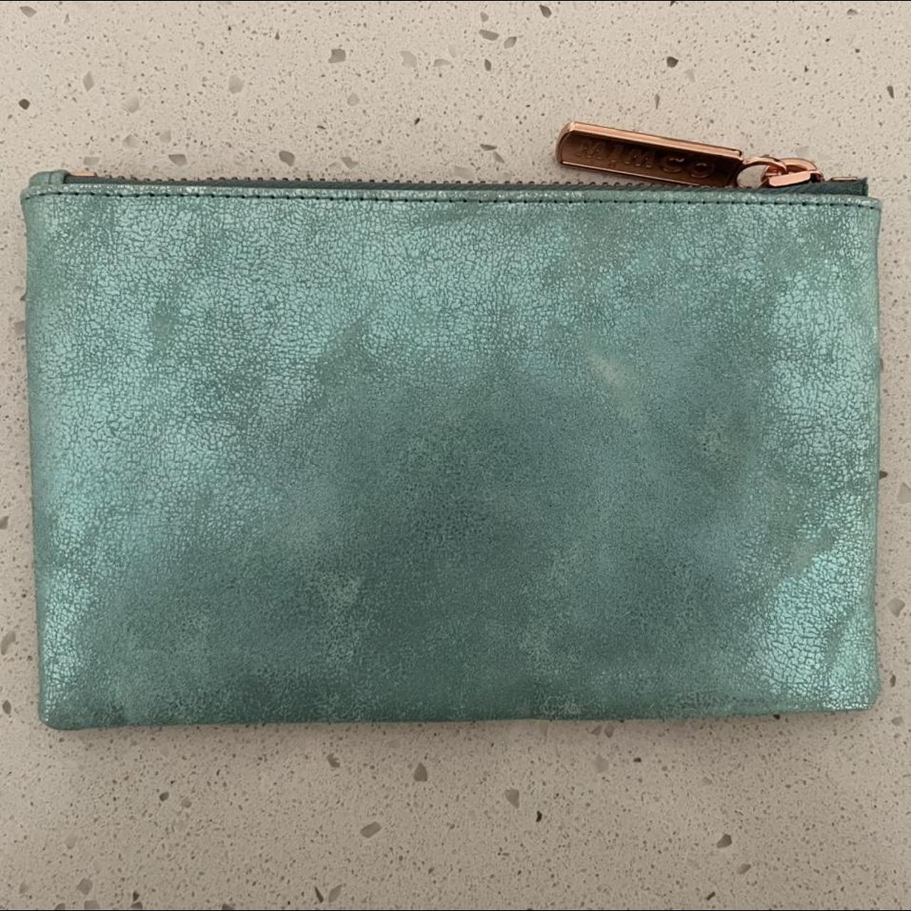 mimco green pouch