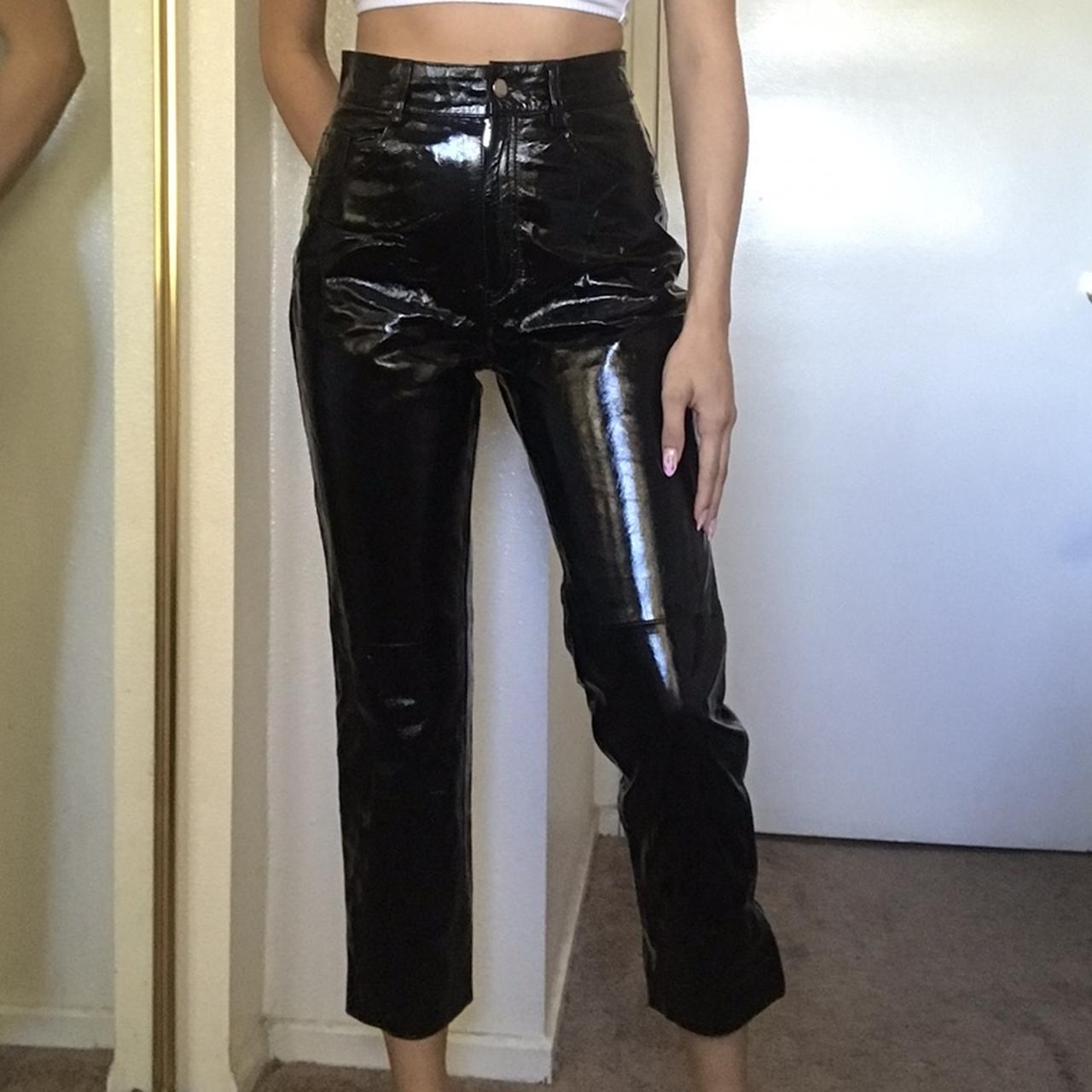 LPA 417 pant Patent leather pants Super cool and... - Depop